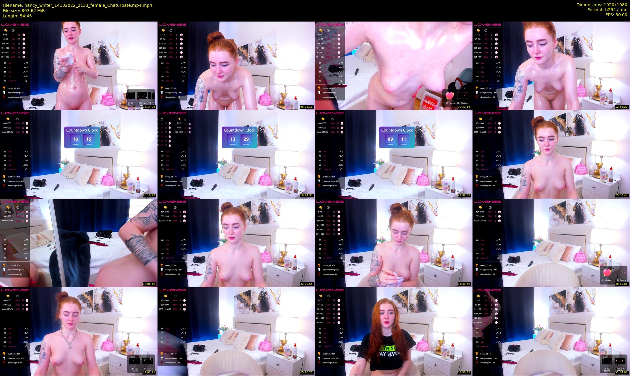 nancy_winter — 55 minute Chaturbate female cam show recording, 1080p, Oct 14, 2022
