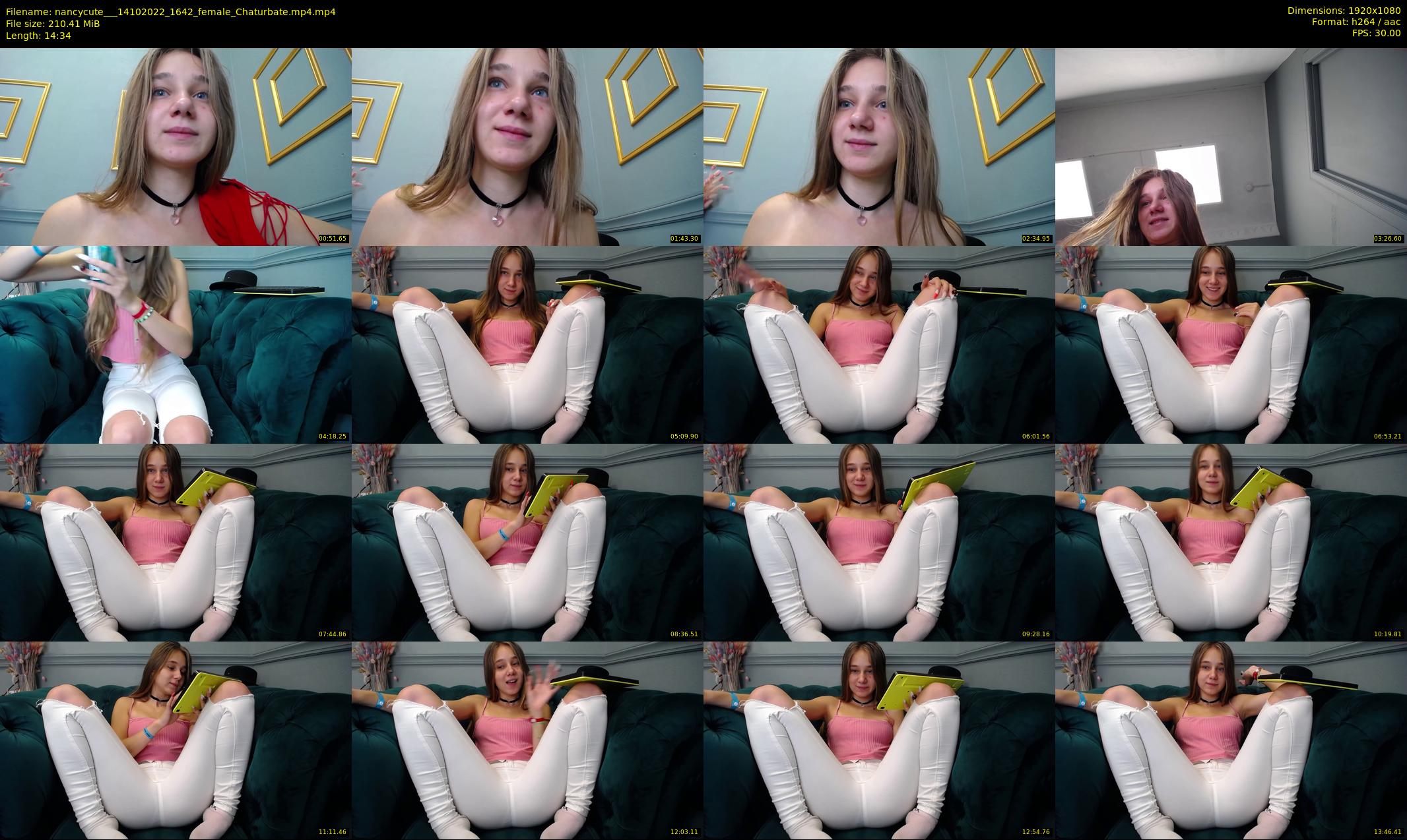 nancycute__ — 15 minute Chaturbate female cam show recording, 1080p, Oct 14, 2022