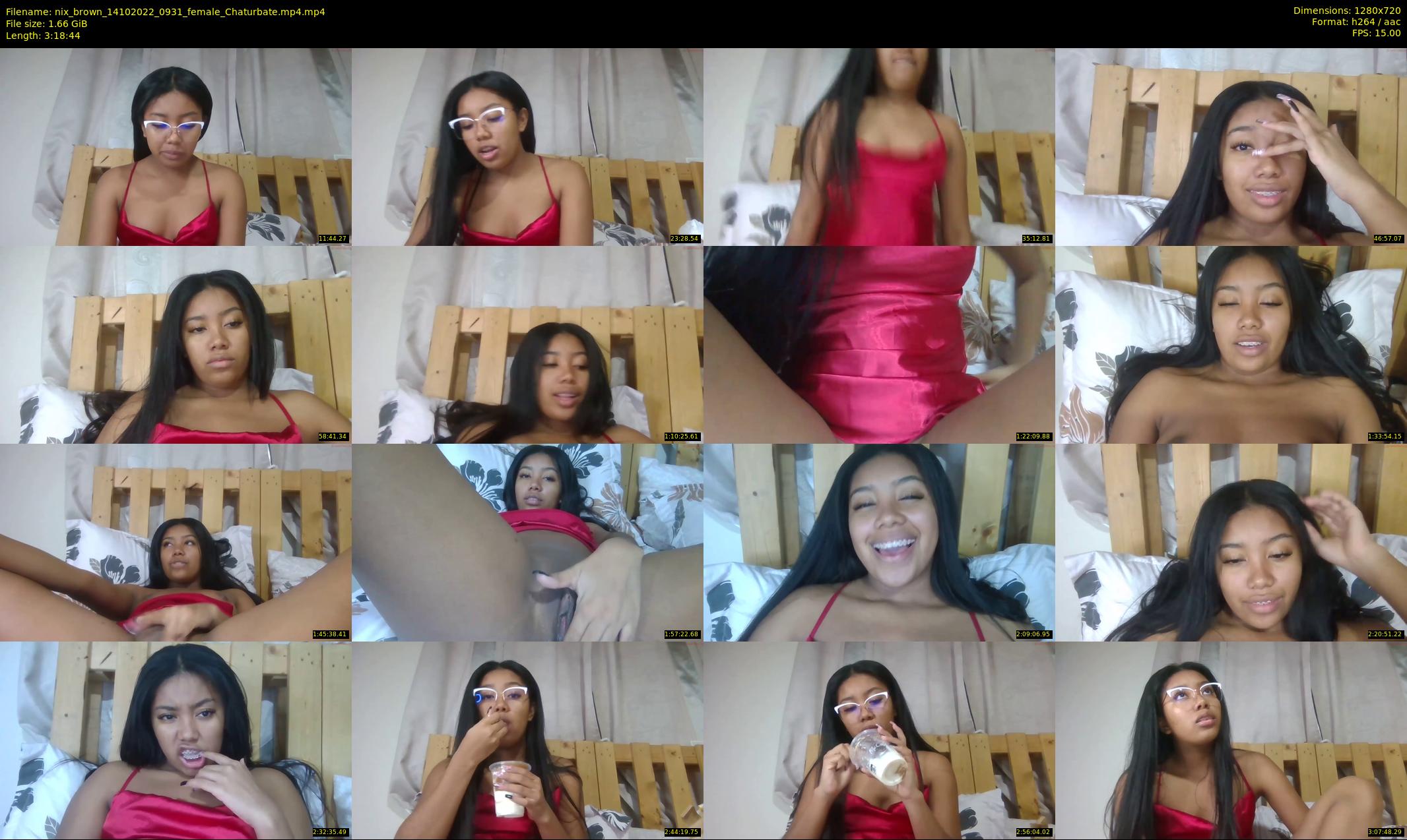 nix_brown — 199 minute Chaturbate female cam show recording, 720p, Oct 14, 2022