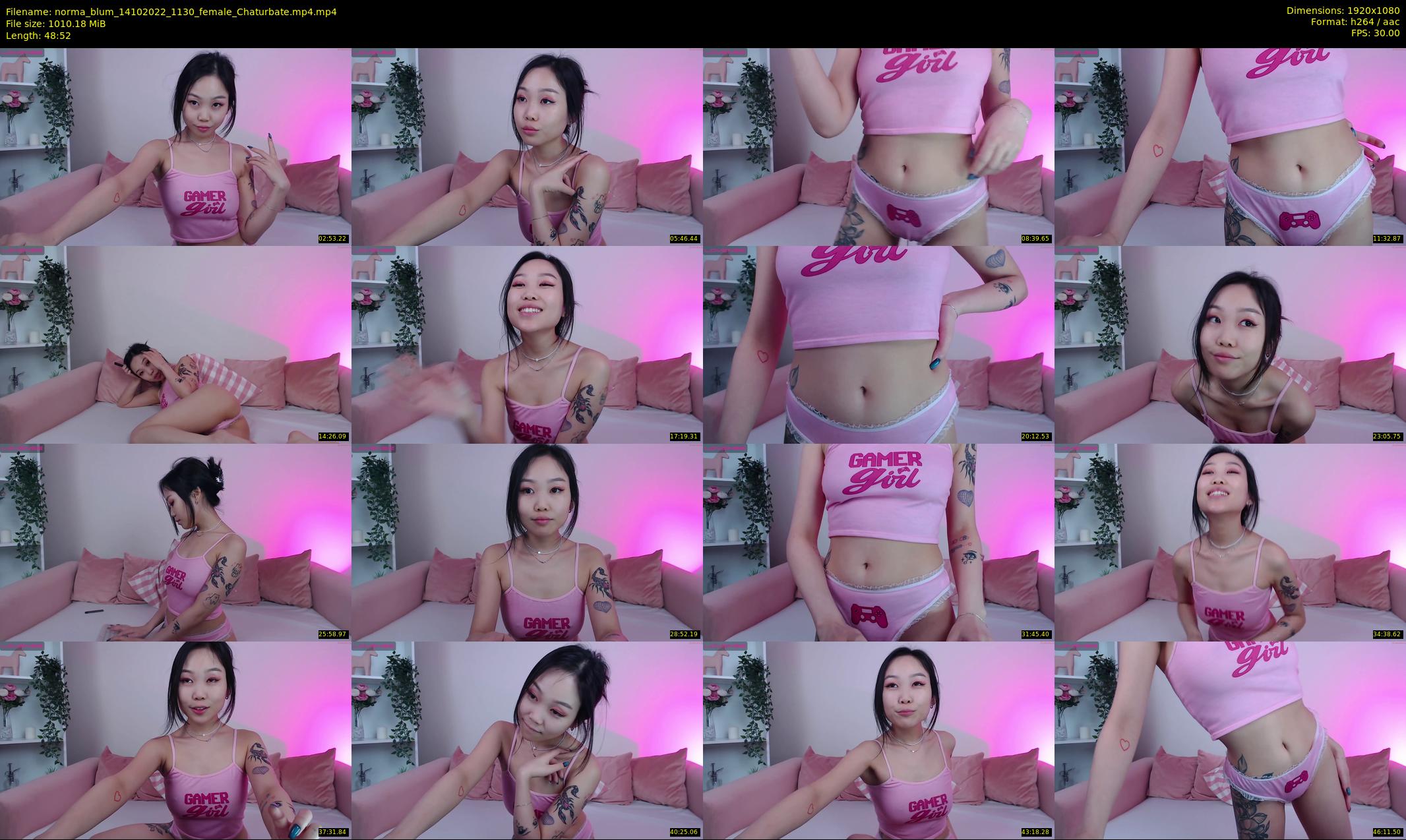 norma_blum — 49 minute Chaturbate female cam show recording, 1080p, Oct 14, 2022