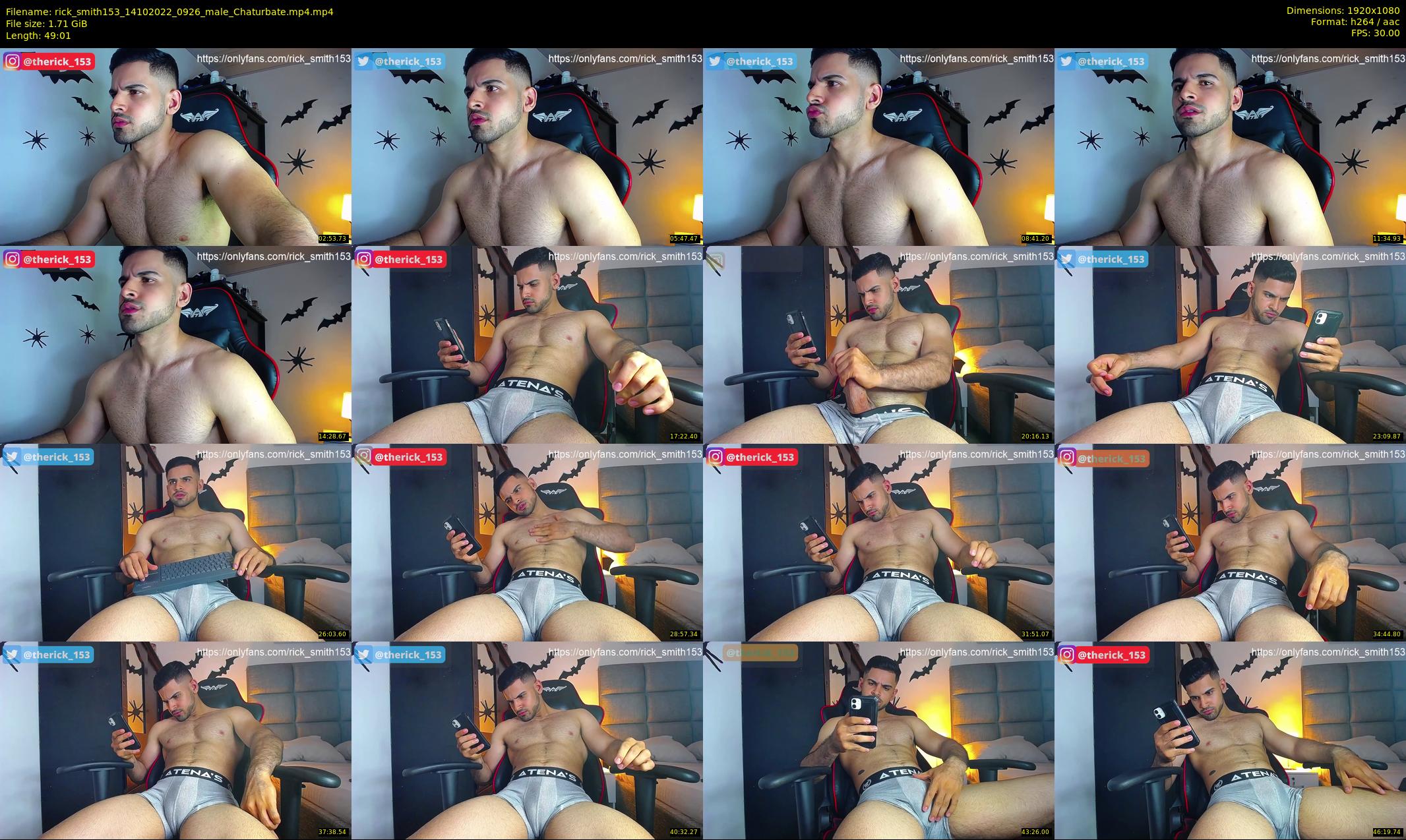 rick_smith153 — 50 minute Chaturbate male cam show recording, 1080p, Oct 14, 2022