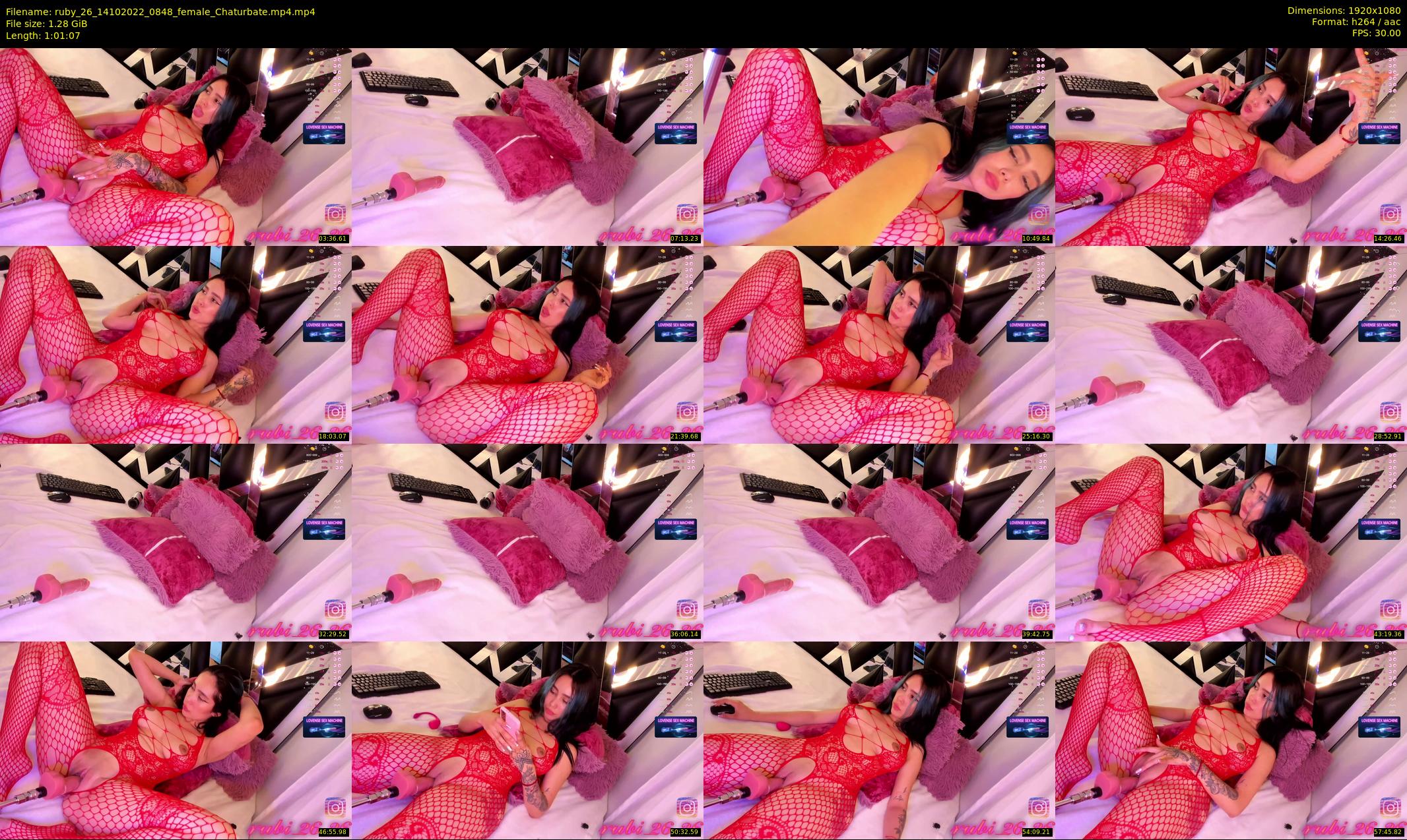 ruby_26 — 62 minute Chaturbate female cam show recording, 1080p, Oct 14, 2022