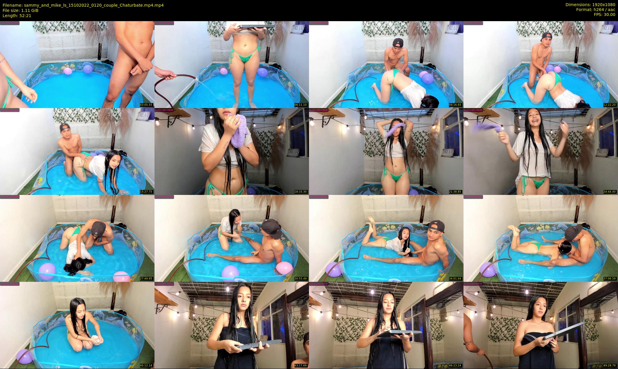 sammy_and_mike_ls — 53 minute Chaturbate couple cam show recording, 1080p, Oct 15, 2022