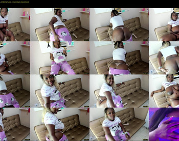 selene_ebony — 55 minute Chaturbate female cam show recording, 1080p, Oct 14, 2022
