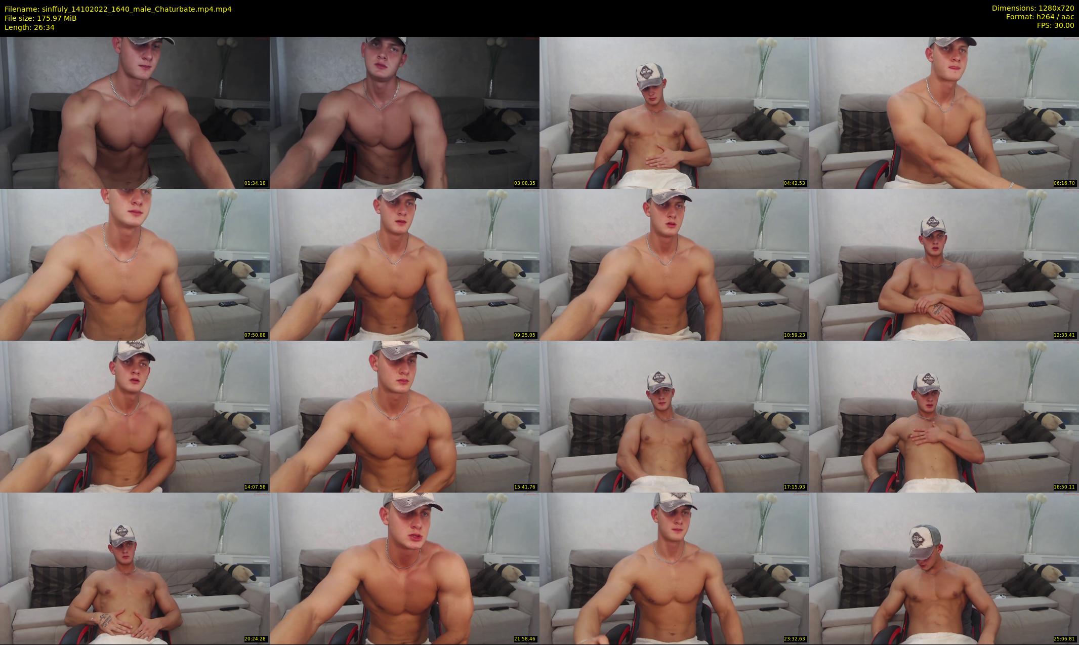 sinffuly — 27 minute Chaturbate male cam show recording, 720p, Oct 14, 2022