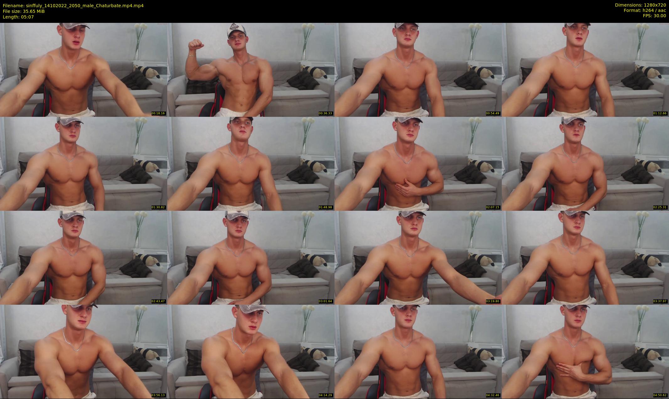 sinffuly — 6 minute Chaturbate male cam show recording, 720p, Oct 14, 2022