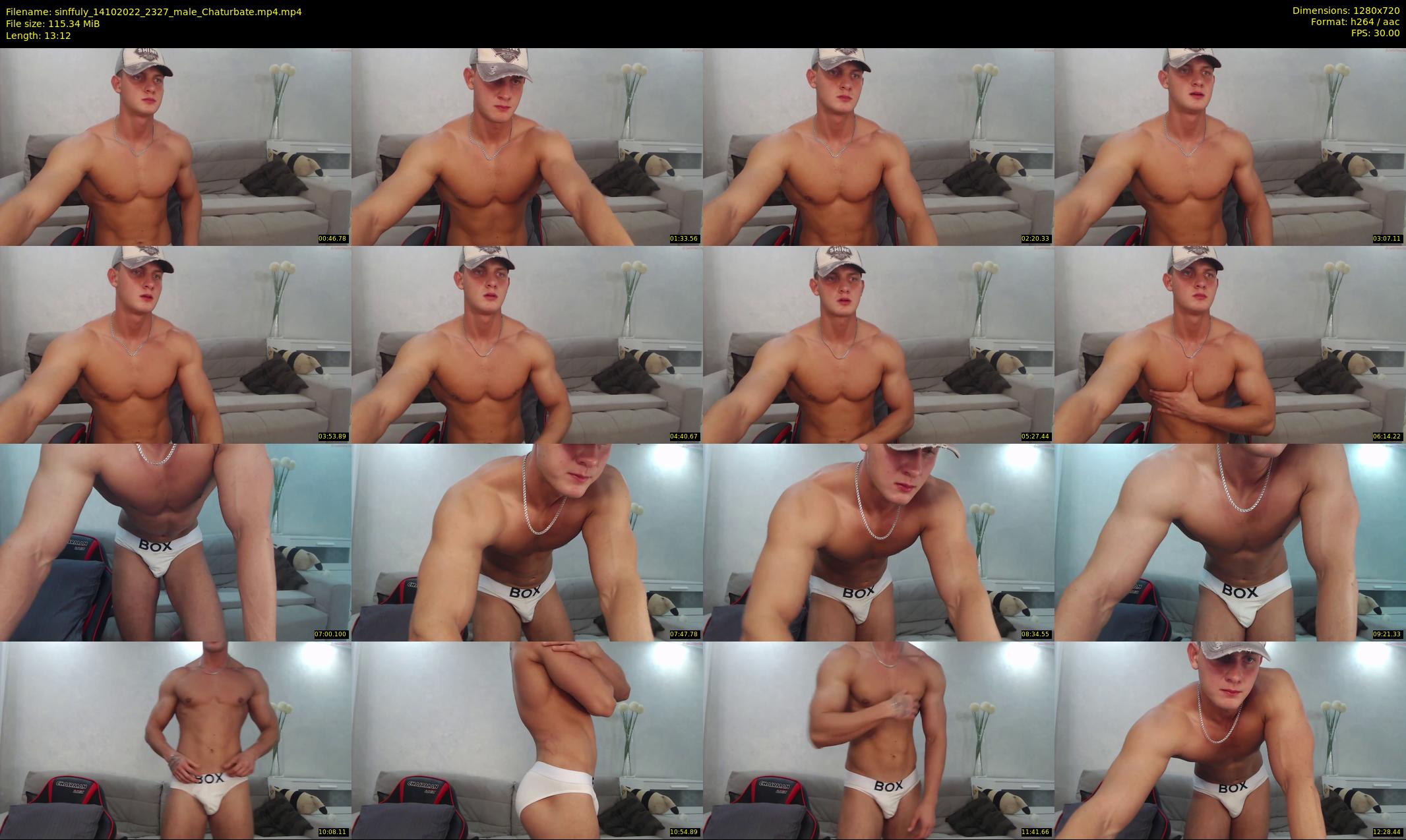 sinffuly — 14 minute Chaturbate male cam show recording, 720p, Oct 14, 2022