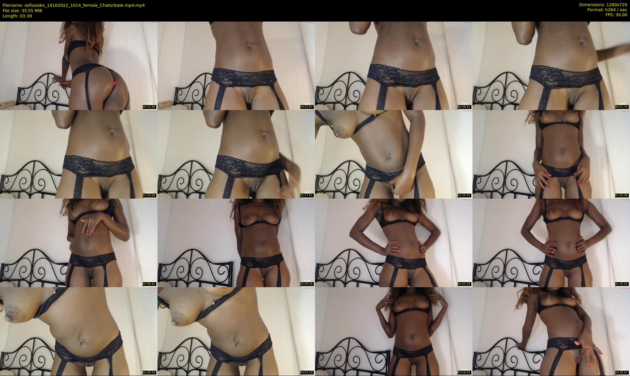 sofiasisko — 4 minute Chaturbate female cam show recording, 720p, Oct 14, 2022