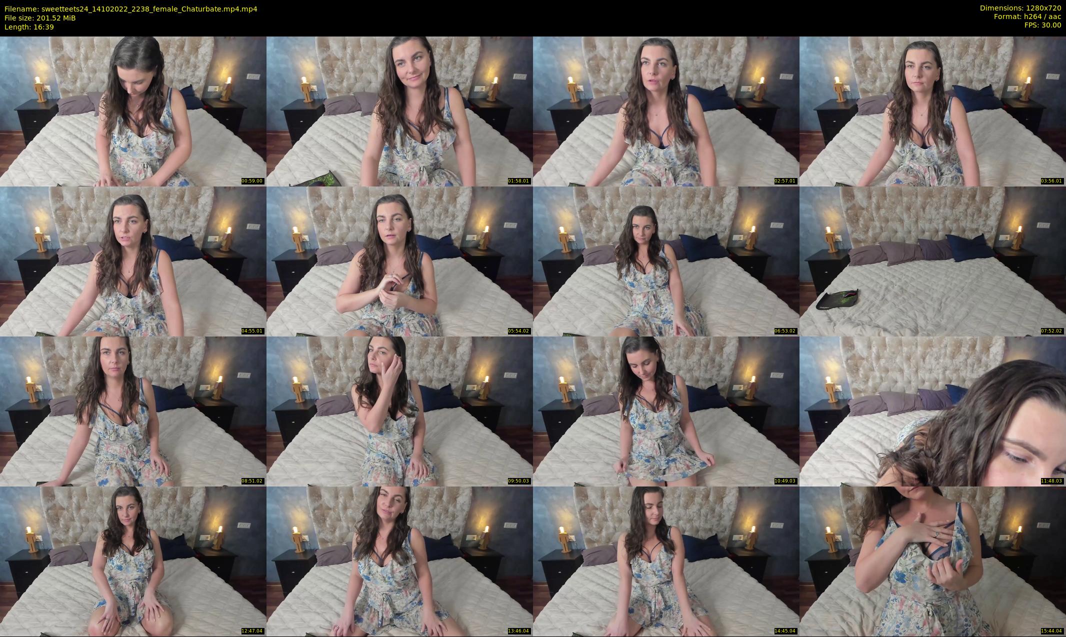 sweetteets24 — 17 minute Chaturbate female cam show recording, 720p, Oct 14, 2022