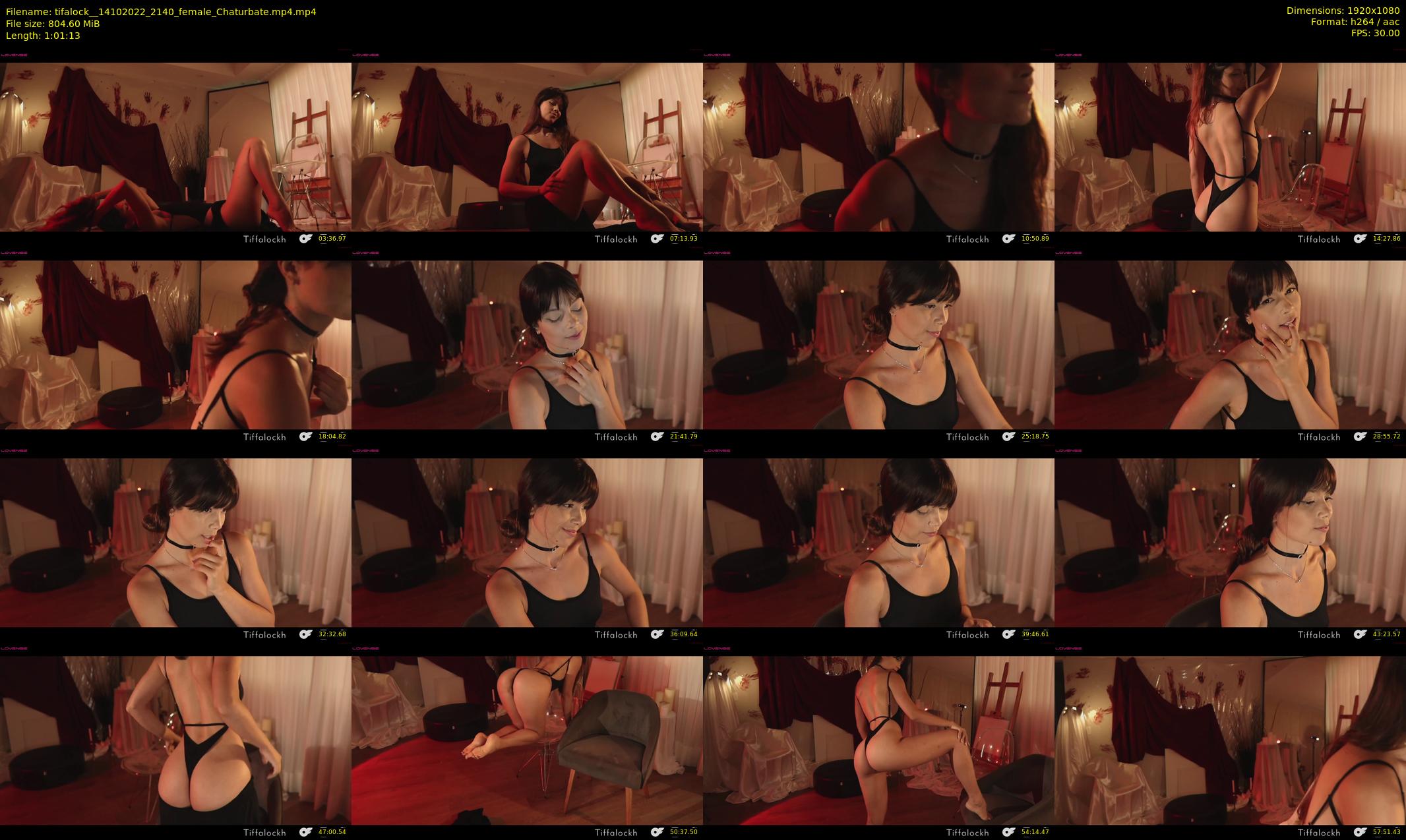 tifalock_ — 62 minute Chaturbate female cam show recording, 1080p, Oct 14, 2022