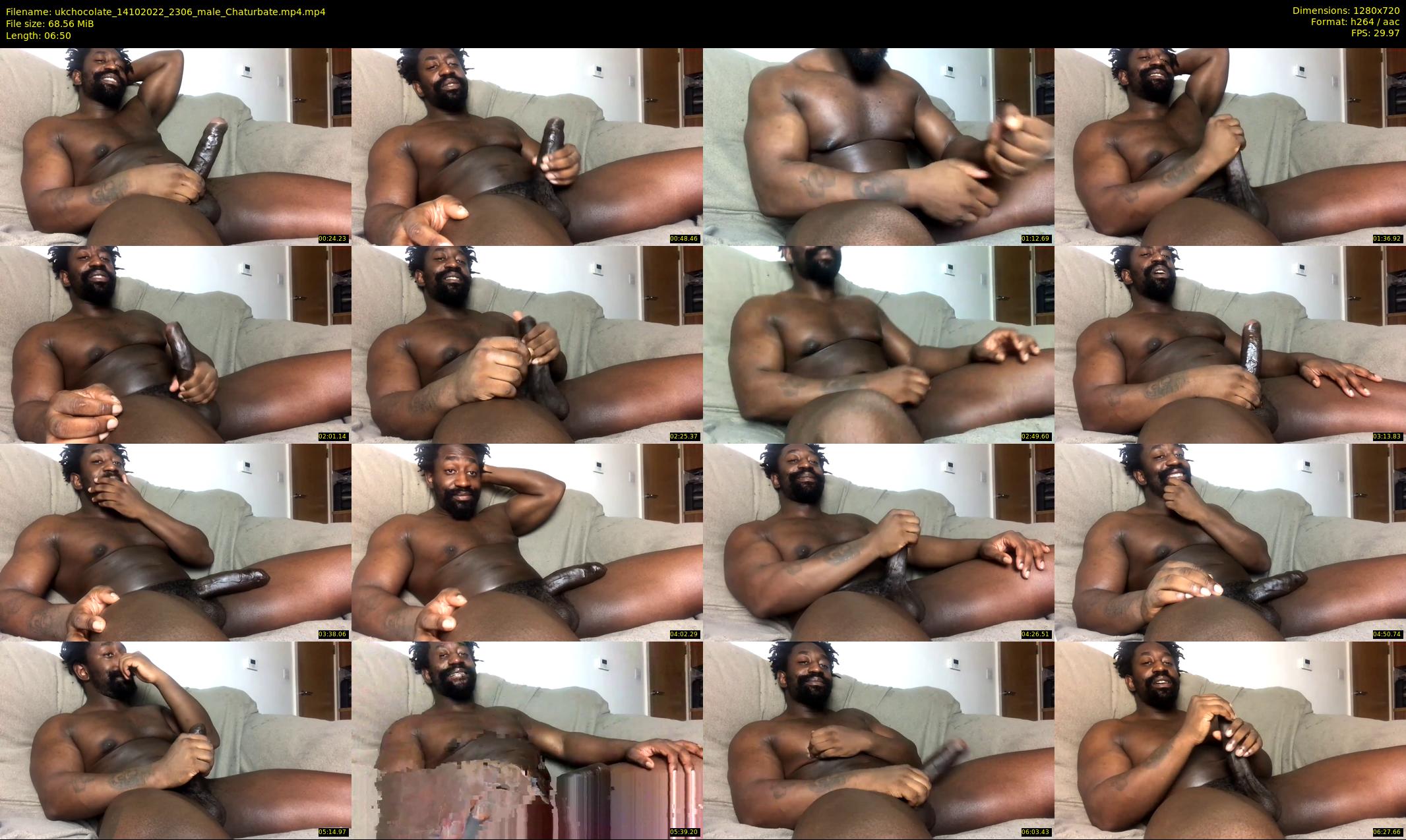 ukchocolate — 7 minute Chaturbate male cam show recording, 720p, Oct 14, 2022