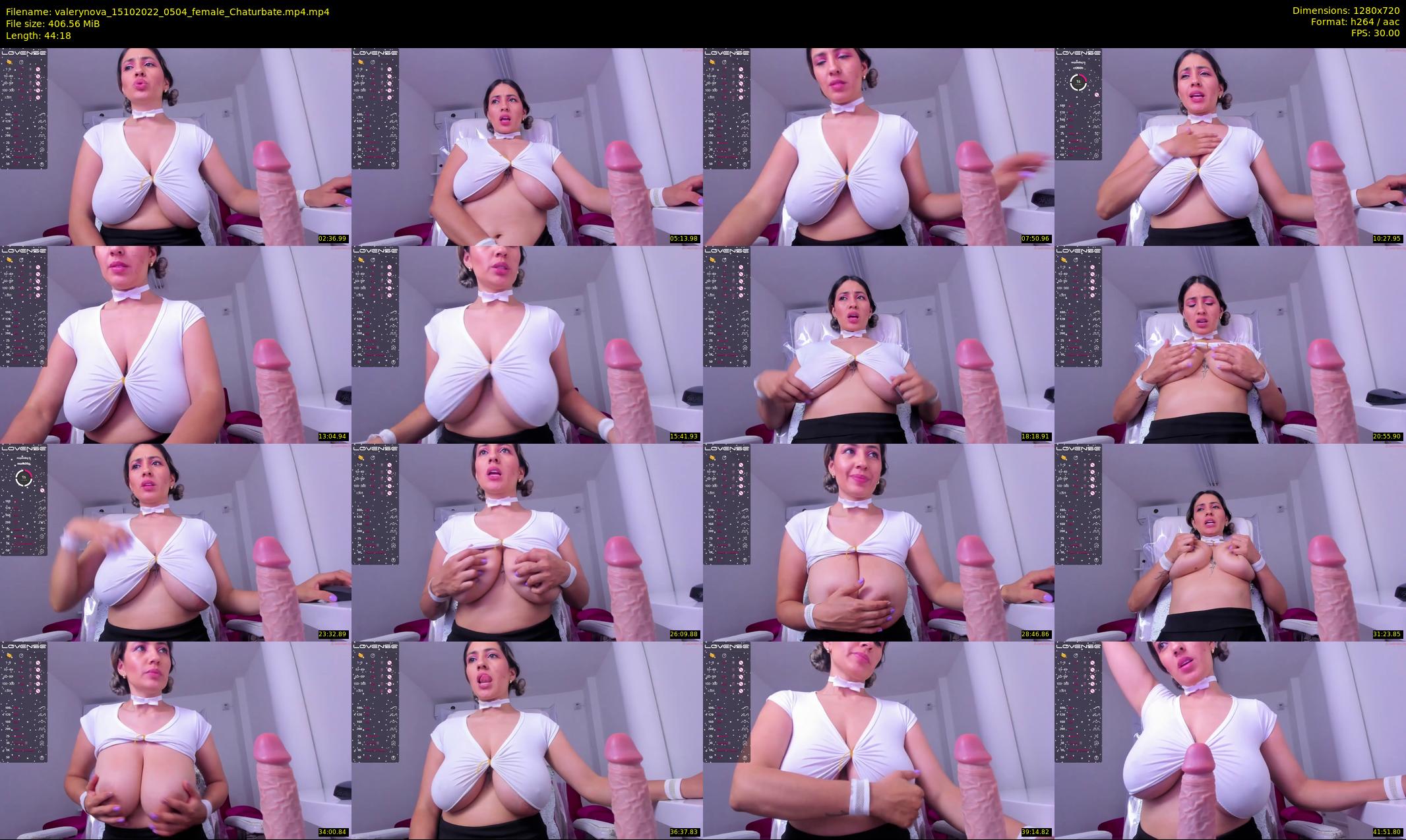 valerynova — 45 minute Chaturbate female cam show recording, 720p, Oct 15, 2022