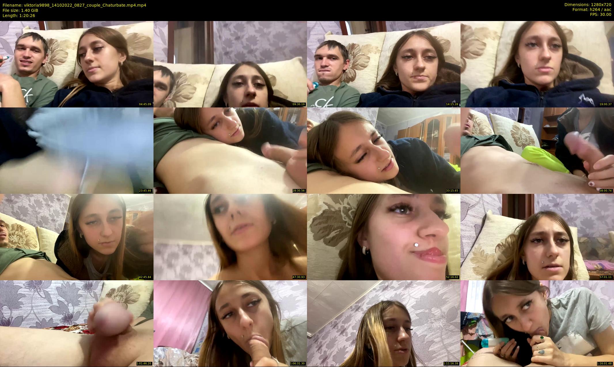 viktoria9898 — 81 minute Chaturbate couple cam show recording, 720p, Oct 14, 2022