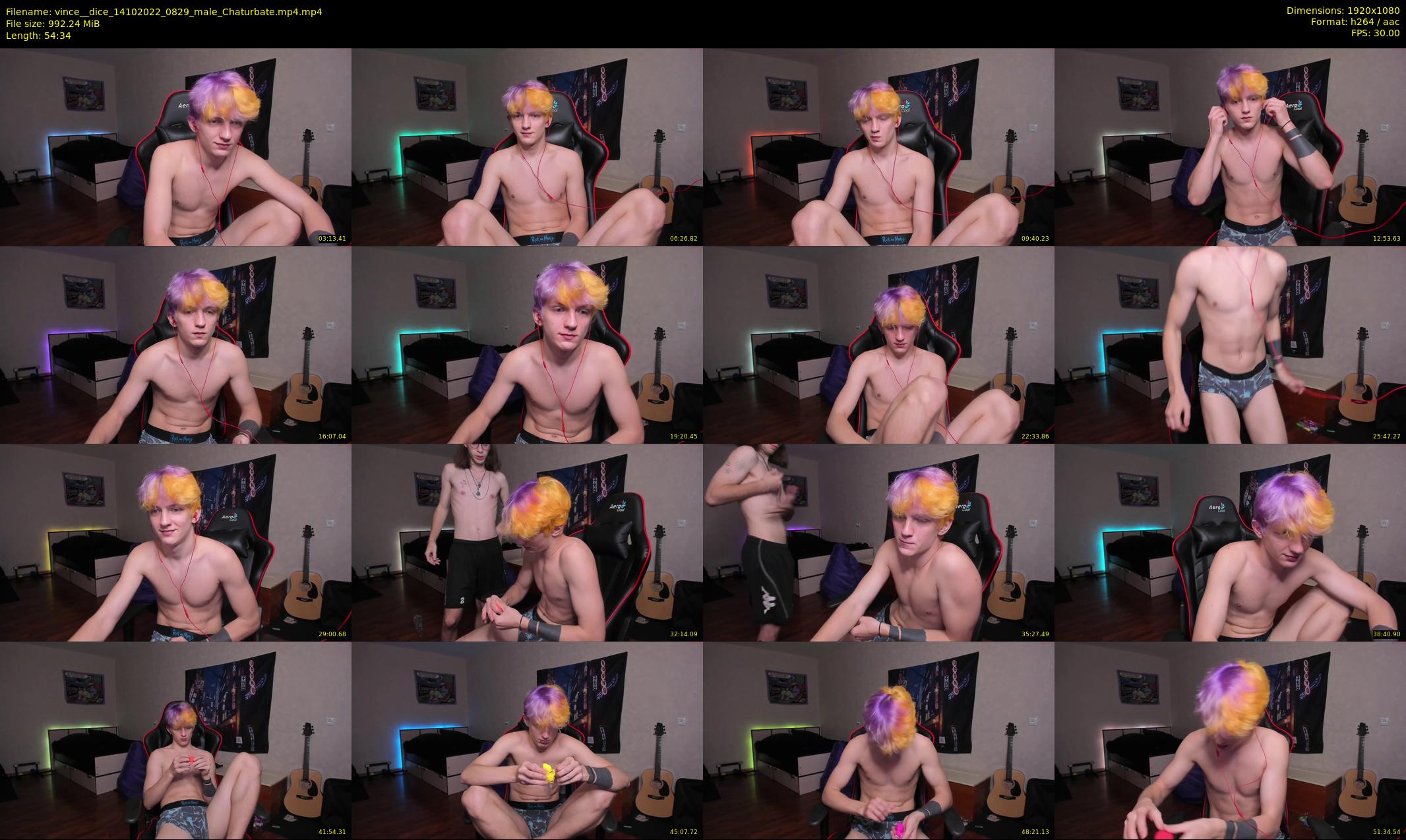 vince__dice — 55 minute Chaturbate male cam show recording, 1080p, Oct 14, 2022