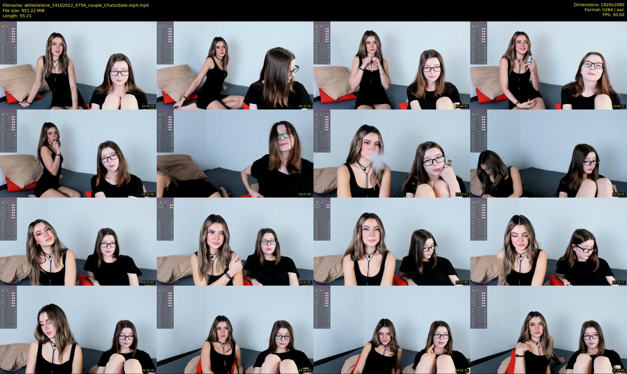 whitehelene — 56 minute Chaturbate female cam show recording, 1080p, Oct 14, 2022