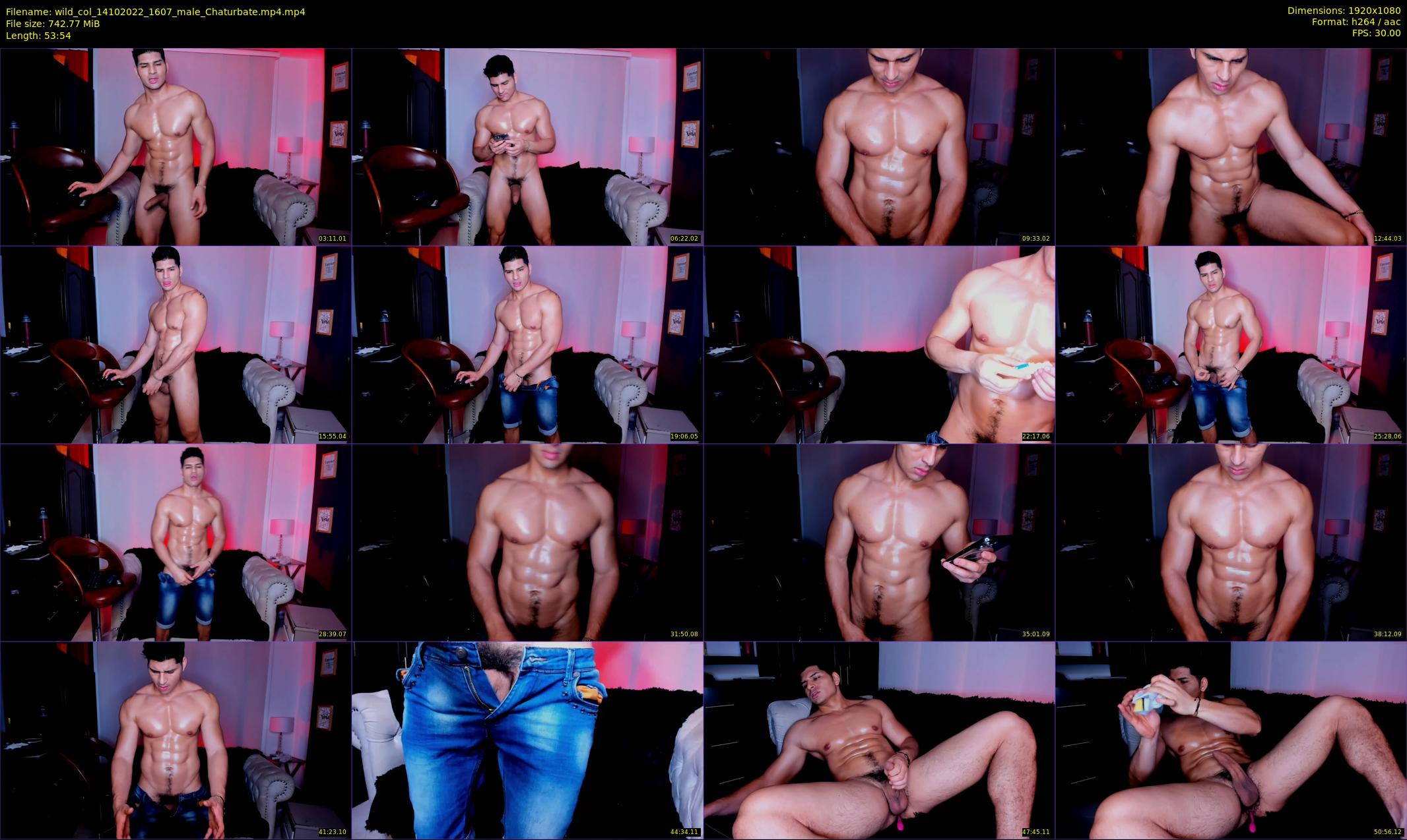 wild_col — 54 minute Chaturbate male cam show recording, 1080p, Oct 14, 2022