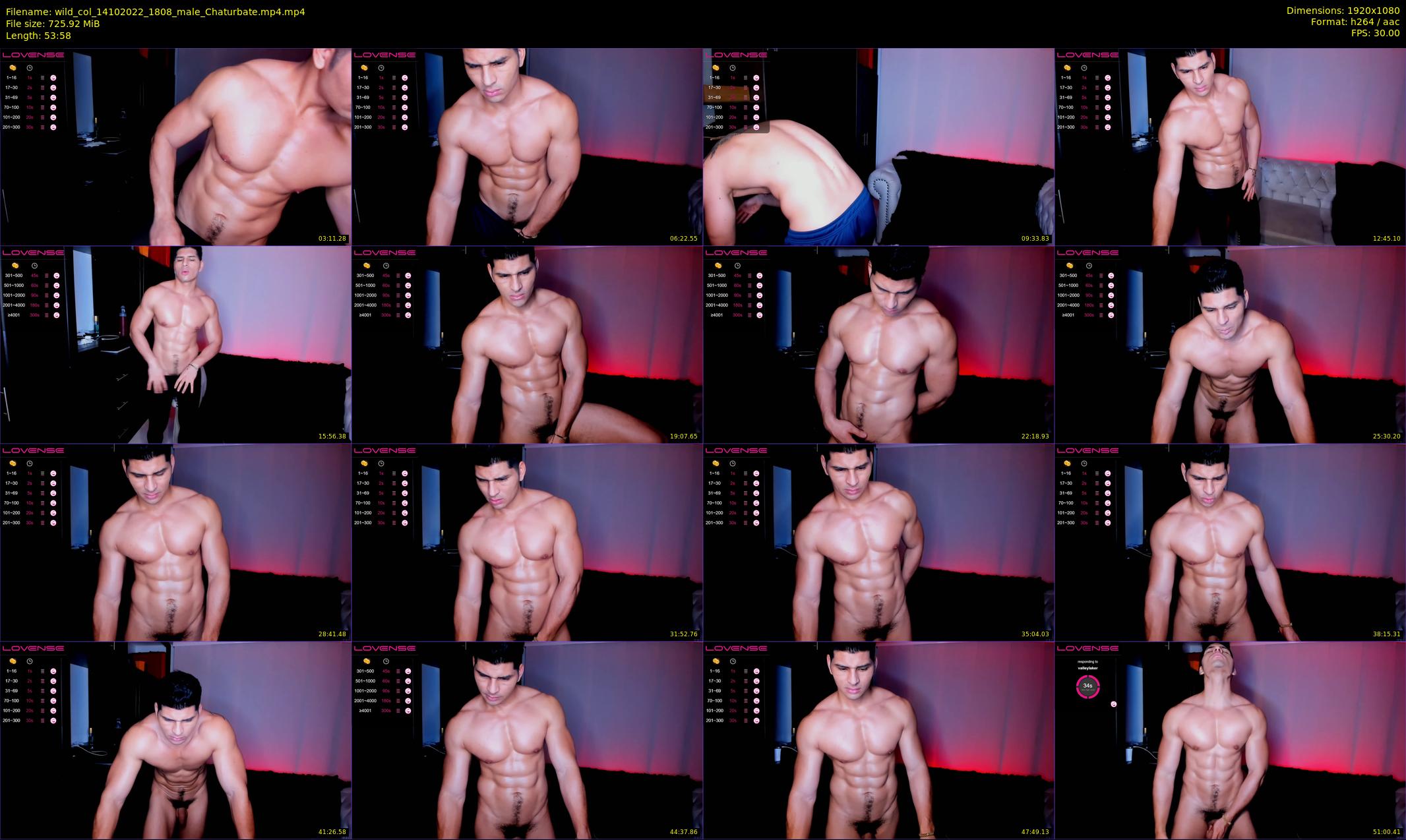 wild_col — 54 minute Chaturbate male cam show recording, 1080p, Oct 14, 2022