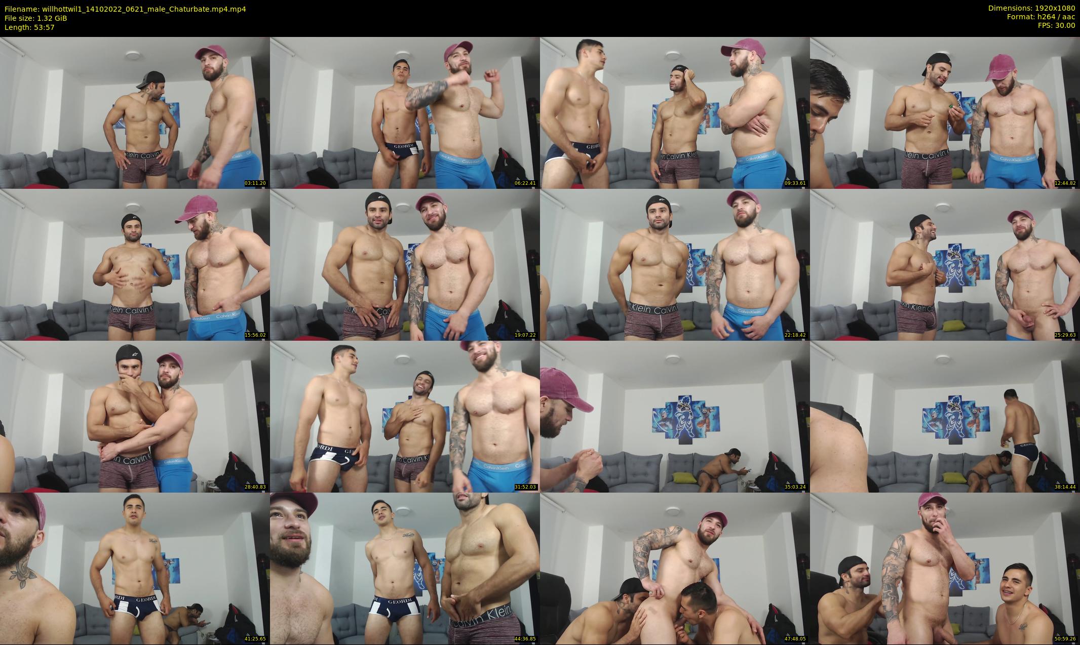 willhottwil1 — 54 minute Chaturbate couple cam show recording, 1080p, Oct 14, 2022
