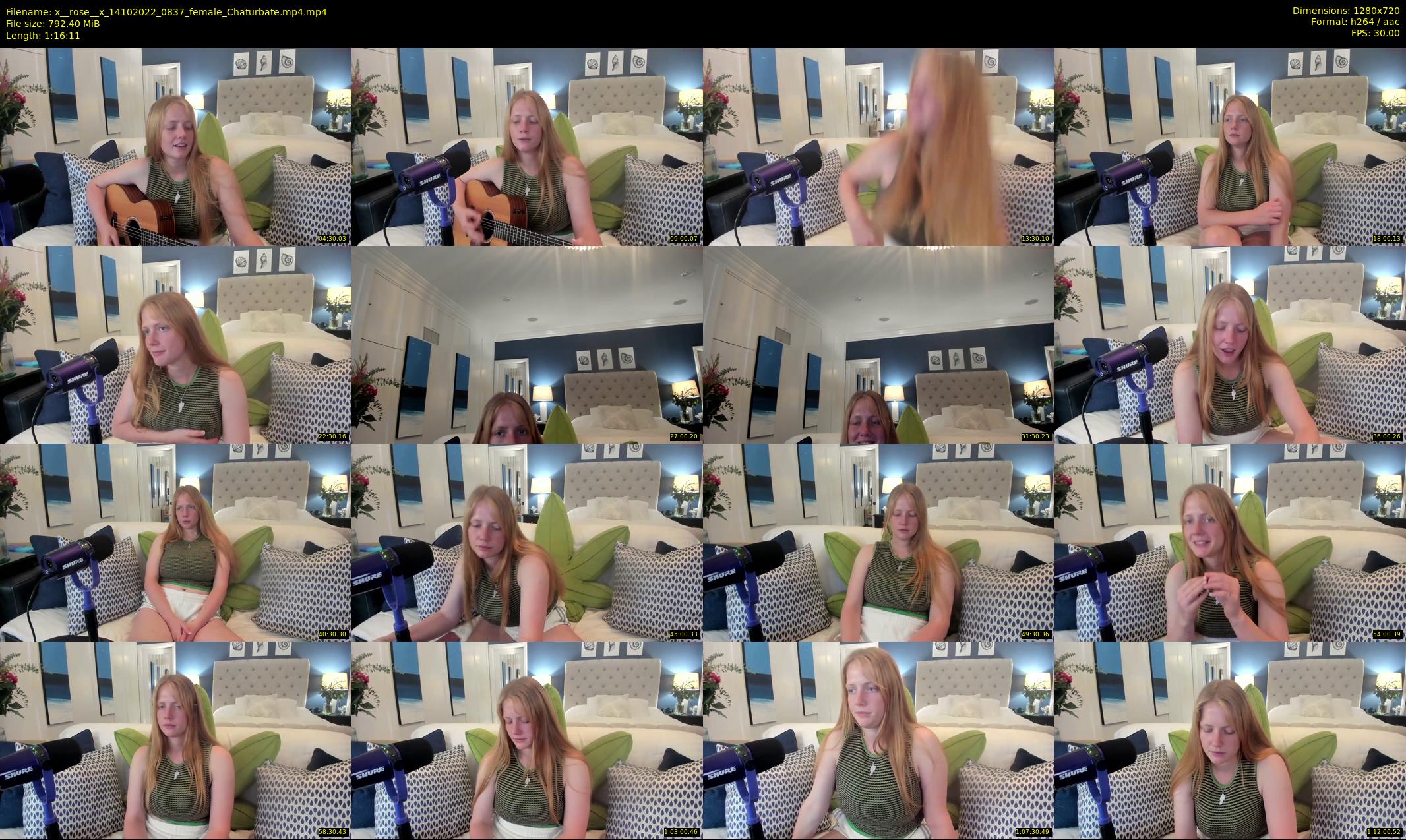 x__rose__x — 77 minute Chaturbate female cam show recording, 720p, Oct 14, 2022