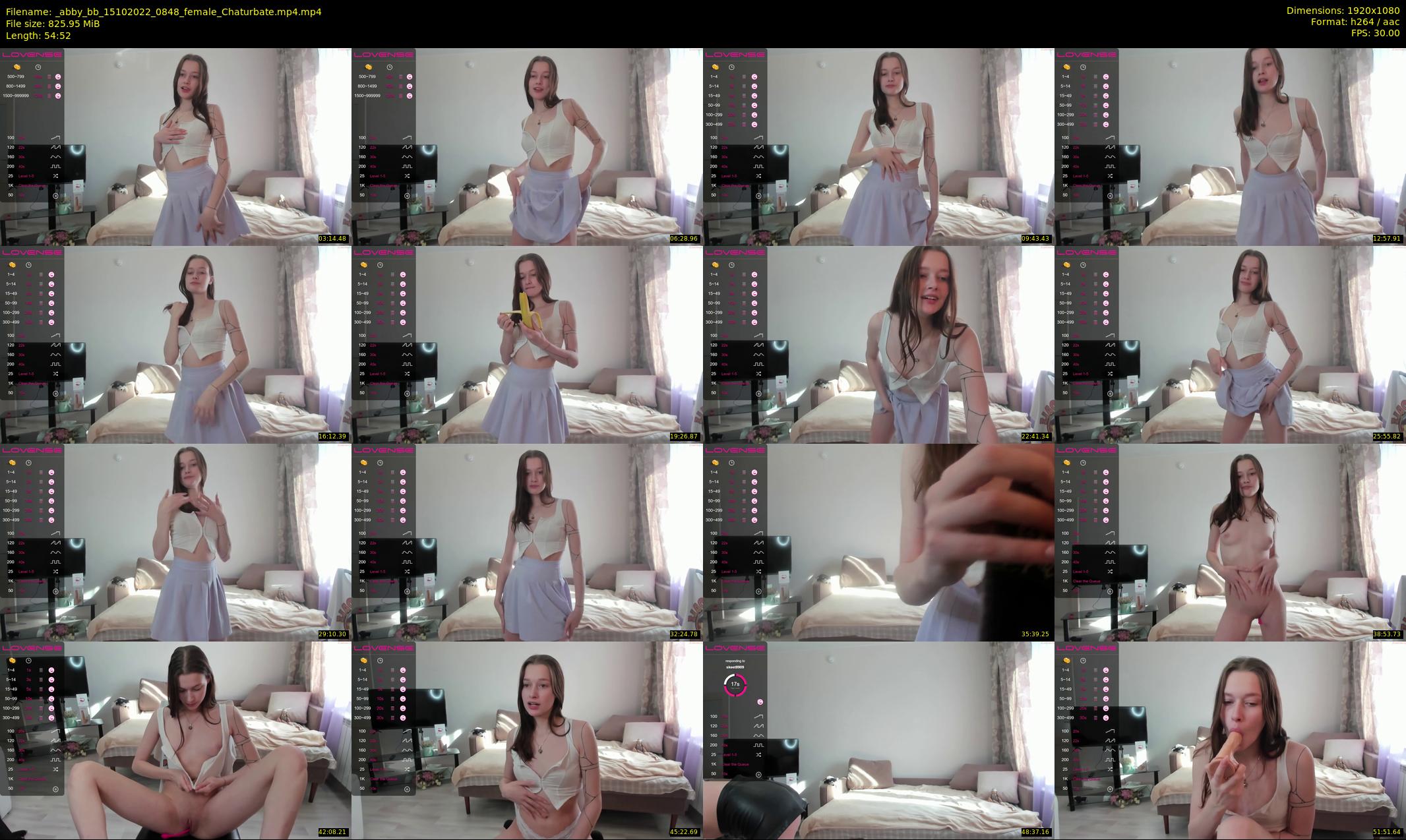 _abby_bb — 55 minute Chaturbate female cam show recording, 1080p, Oct 15, 2022