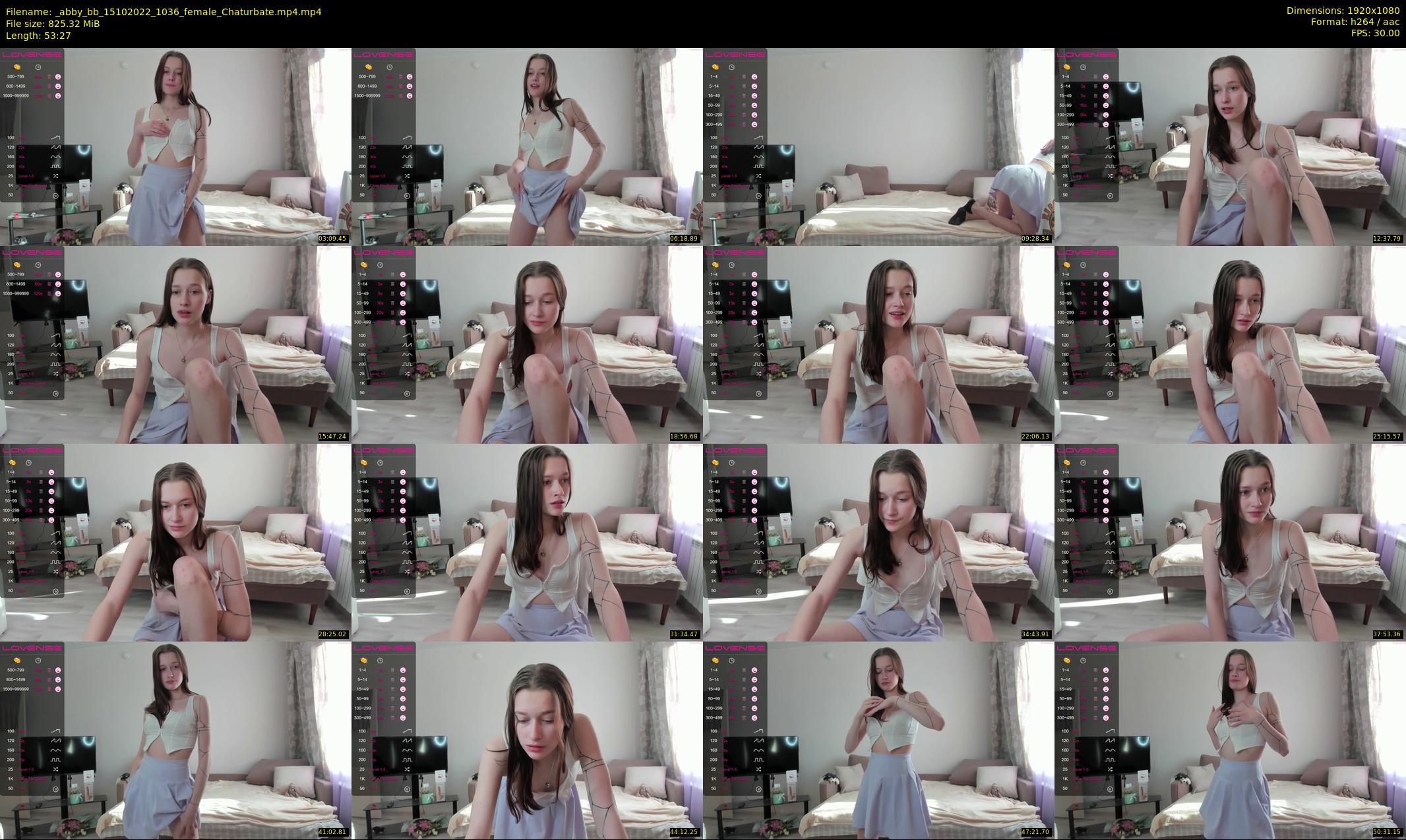 _abby_bb — 54 minute Chaturbate female cam show recording, 1080p, Oct 15, 2022