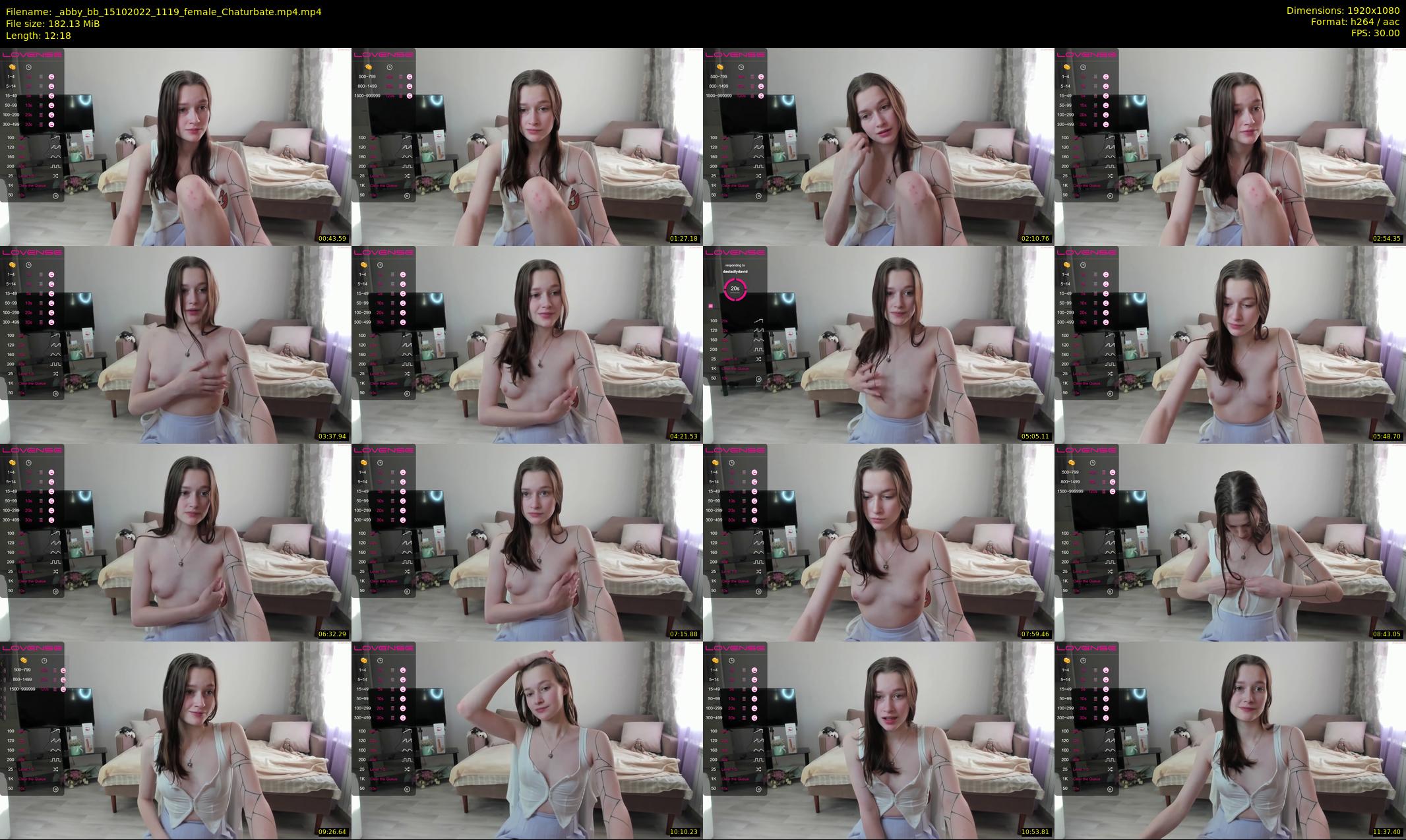_abby_bb — 13 minute Chaturbate female cam show recording, 1080p, Oct 15, 2022