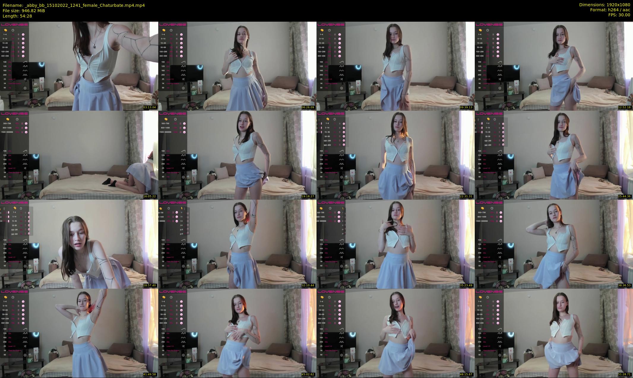 _abby_bb — 55 minute Chaturbate female cam show recording, 1080p, Oct 15, 2022
