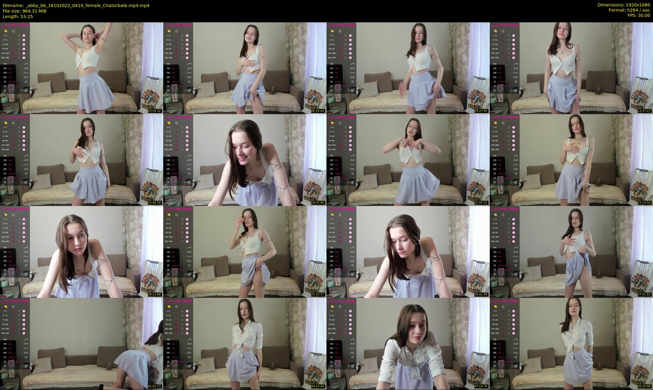 _abby_bb — 54 minute Chaturbate female cam show recording, 1080p, Oct 16, 2022