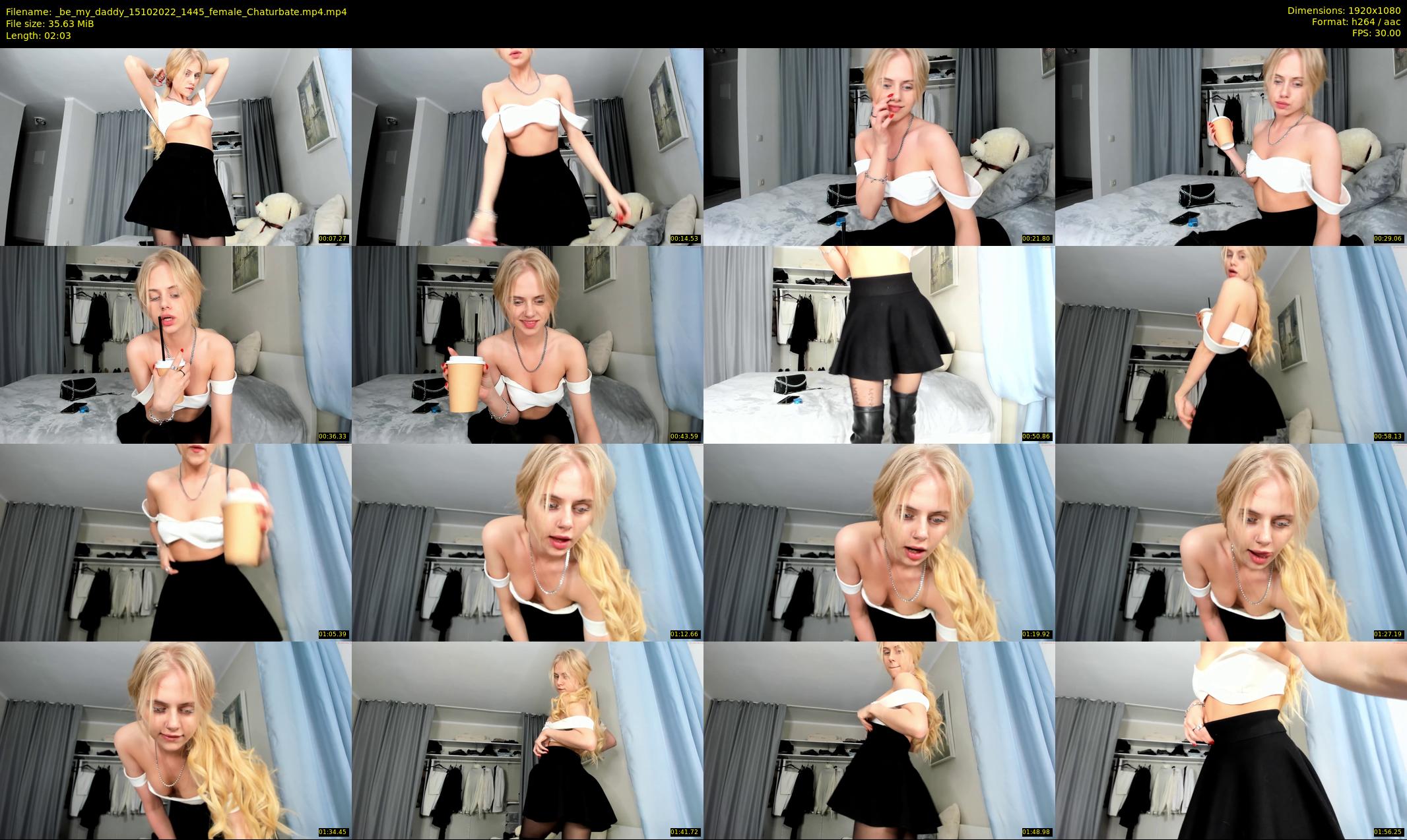 _be_my_daddy — 3 minute Chaturbate female cam show recording, 1080p, Oct 15, 2022