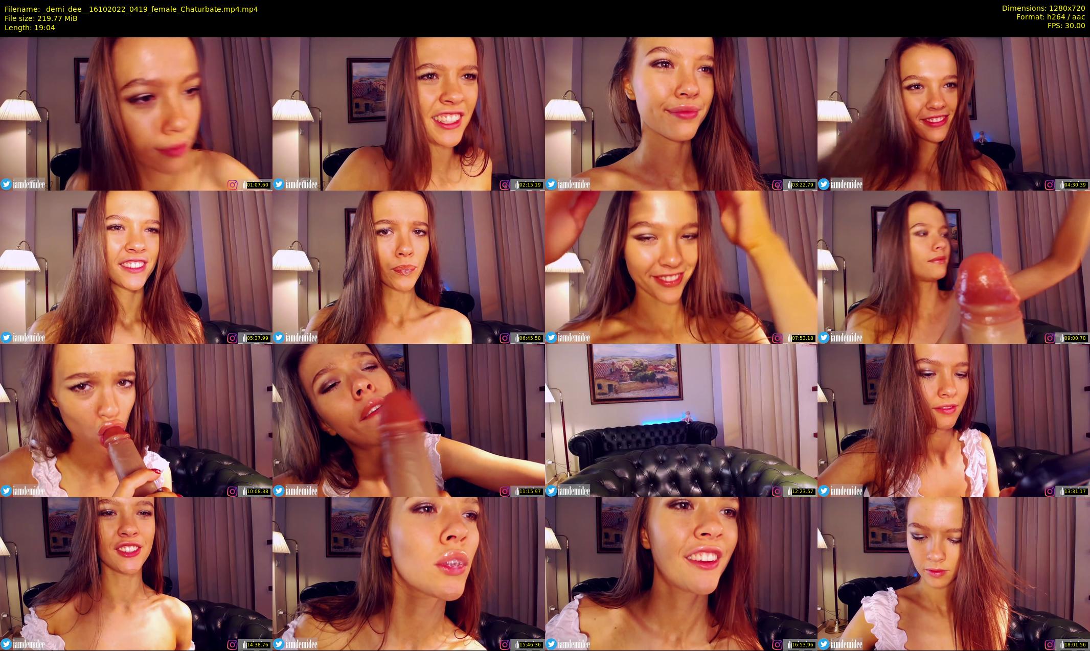 _demi_dee_ — 20 minute Chaturbate female cam show recording, 720p, Oct 16, 2022