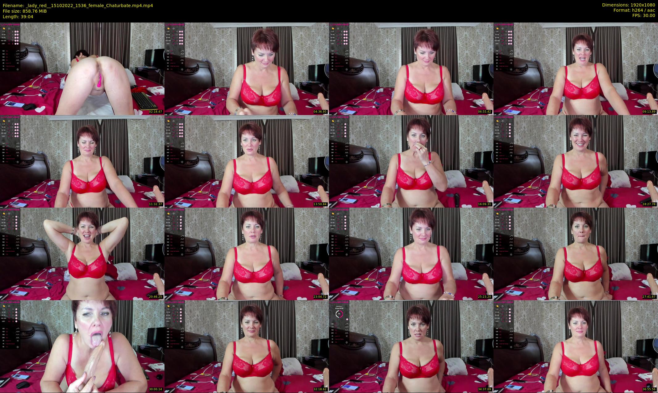 _lady_red_ — 40 minute Chaturbate female cam show recording, 1080p, Oct 15, 2022