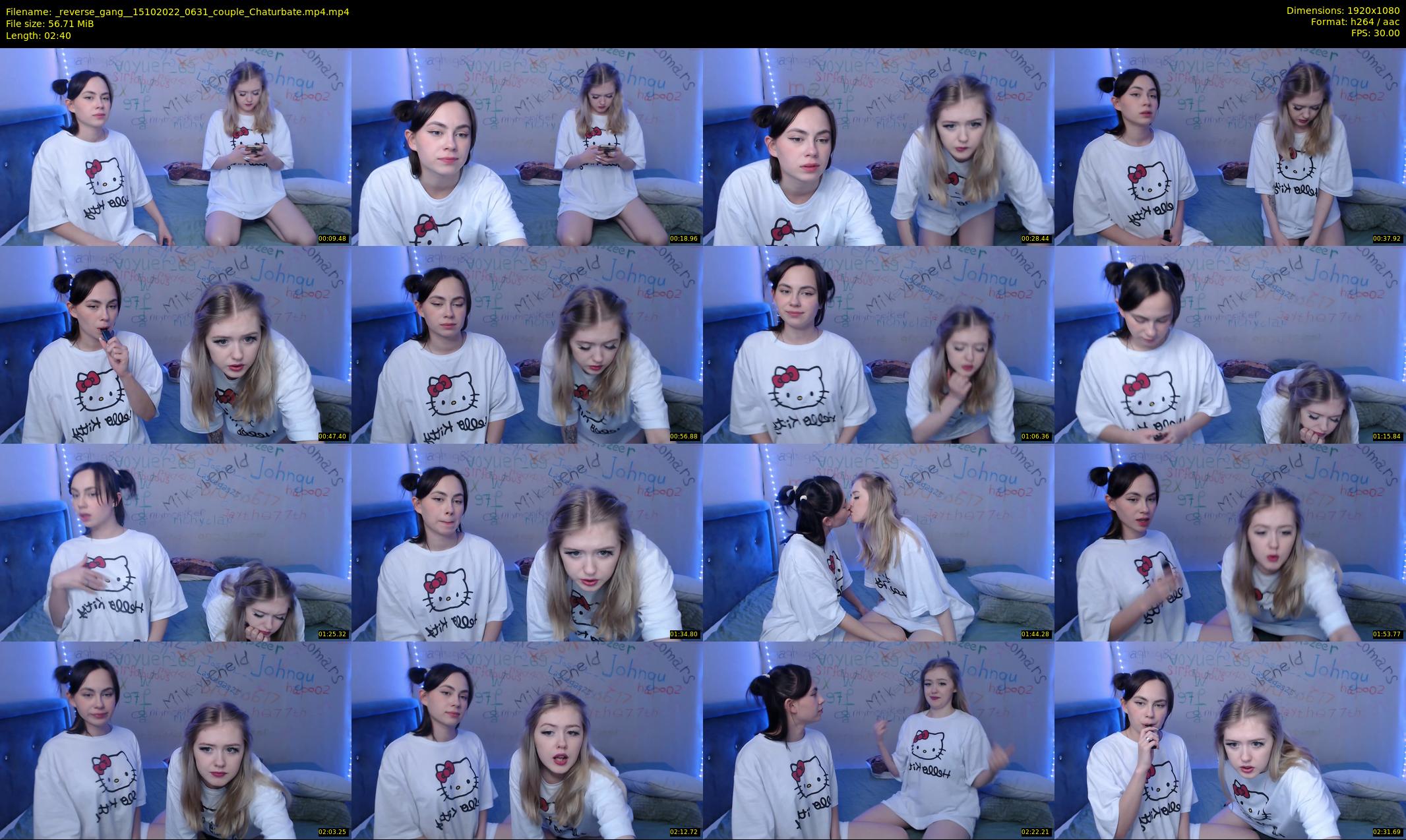 _reverse_gang_ — 3 minute Chaturbate couple cam show recording, 1080p, Oct 15, 2022