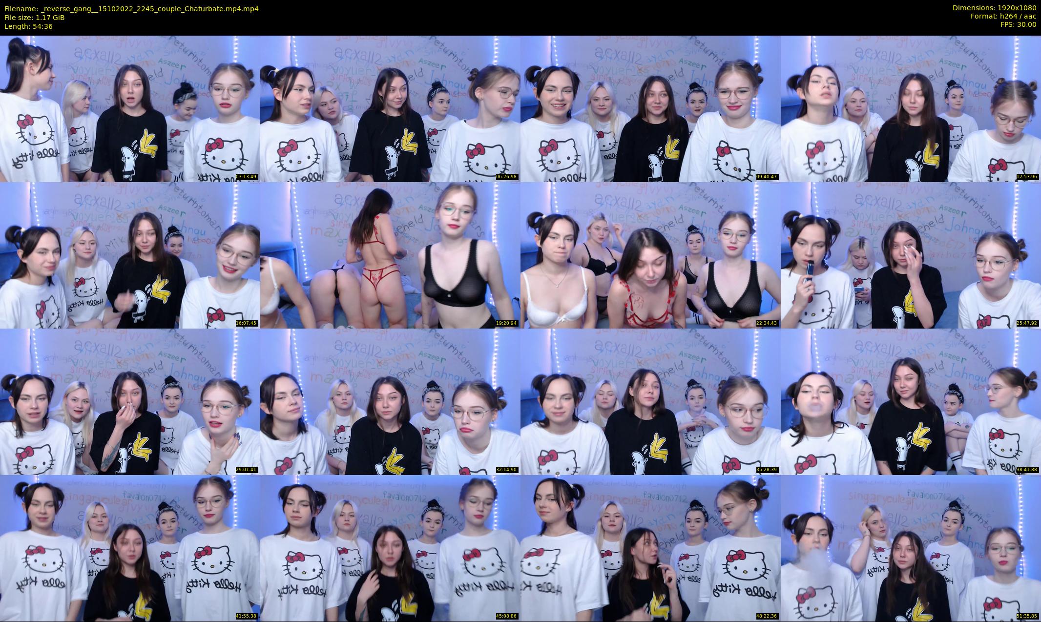 _reverse_gang_ — 55 minute Chaturbate couple cam show recording, 1080p, Oct 15, 2022
