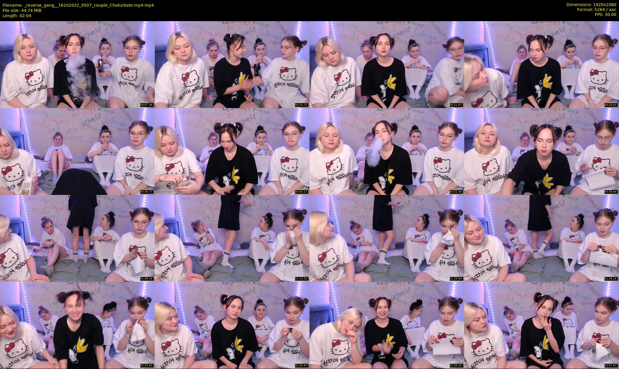 _reverse_gang_ — 3 minute Chaturbate couple cam show recording, 1080p, Oct 16, 2022