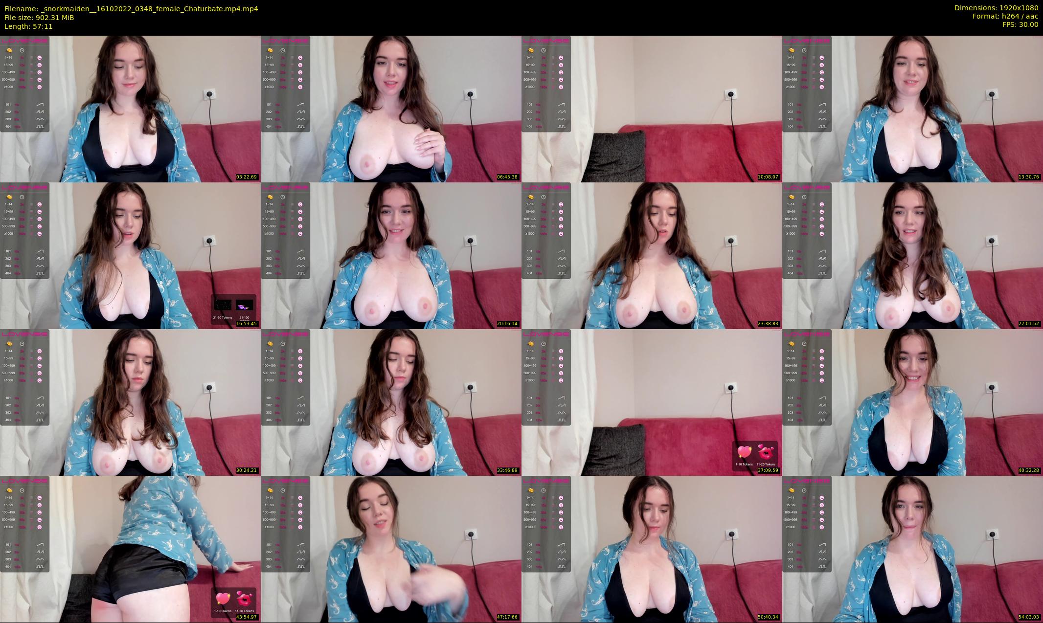 _snorkmaiden_ — 58 minute Chaturbate female cam show recording, 1080p, Oct 16, 2022