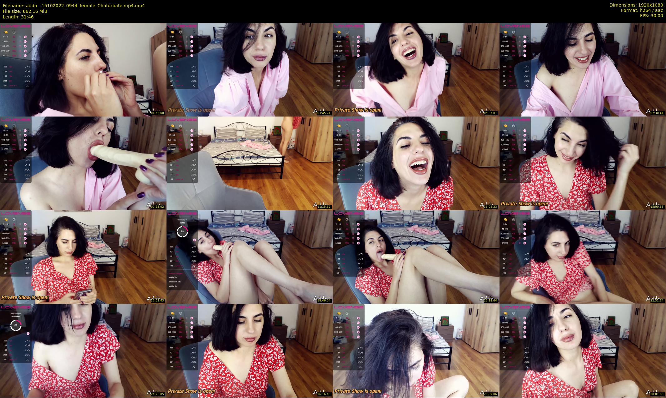 adda_ — 32 minute Chaturbate female cam show recording, 1080p, Oct 15, 2022