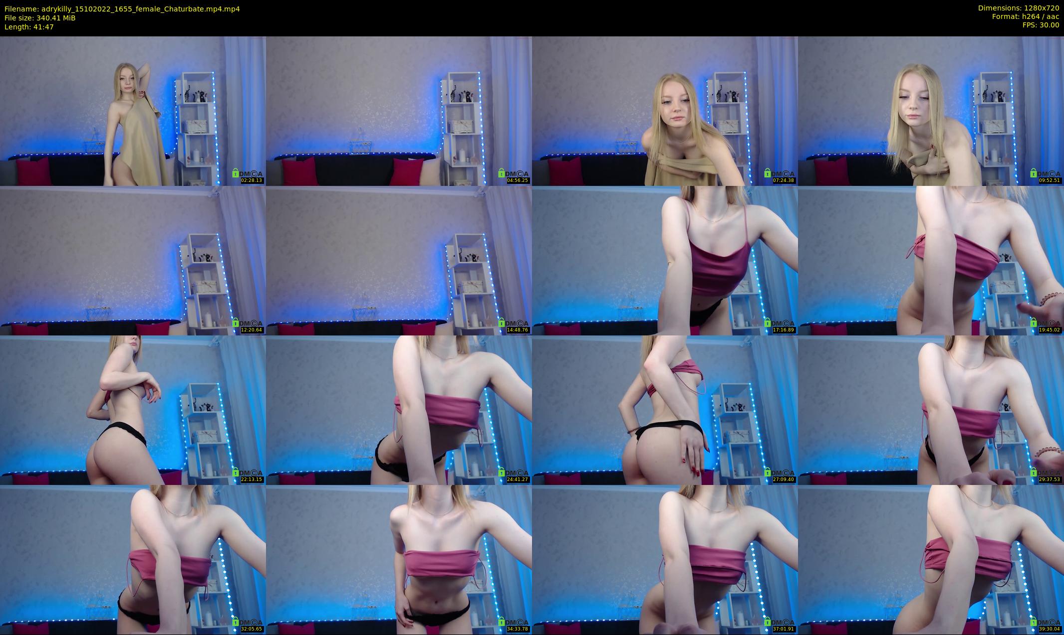 adrykilly — 42 minute Chaturbate female cam show recording, 720p, Oct 15, 2022