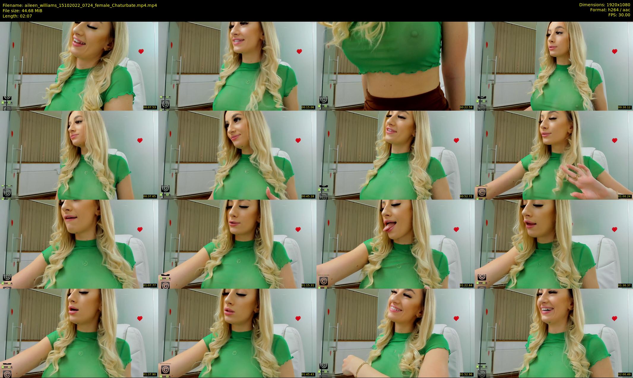 aileen_williams — 3 minute Chaturbate female cam show recording, 1080p, Oct 15, 2022