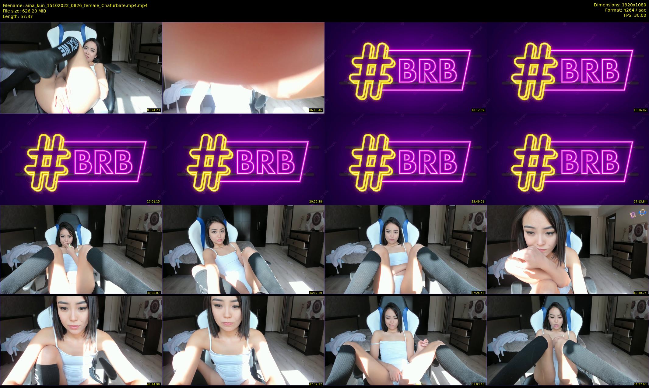 aina_kun — 58 minute Chaturbate female cam show recording, 1080p, Oct 15, 2022