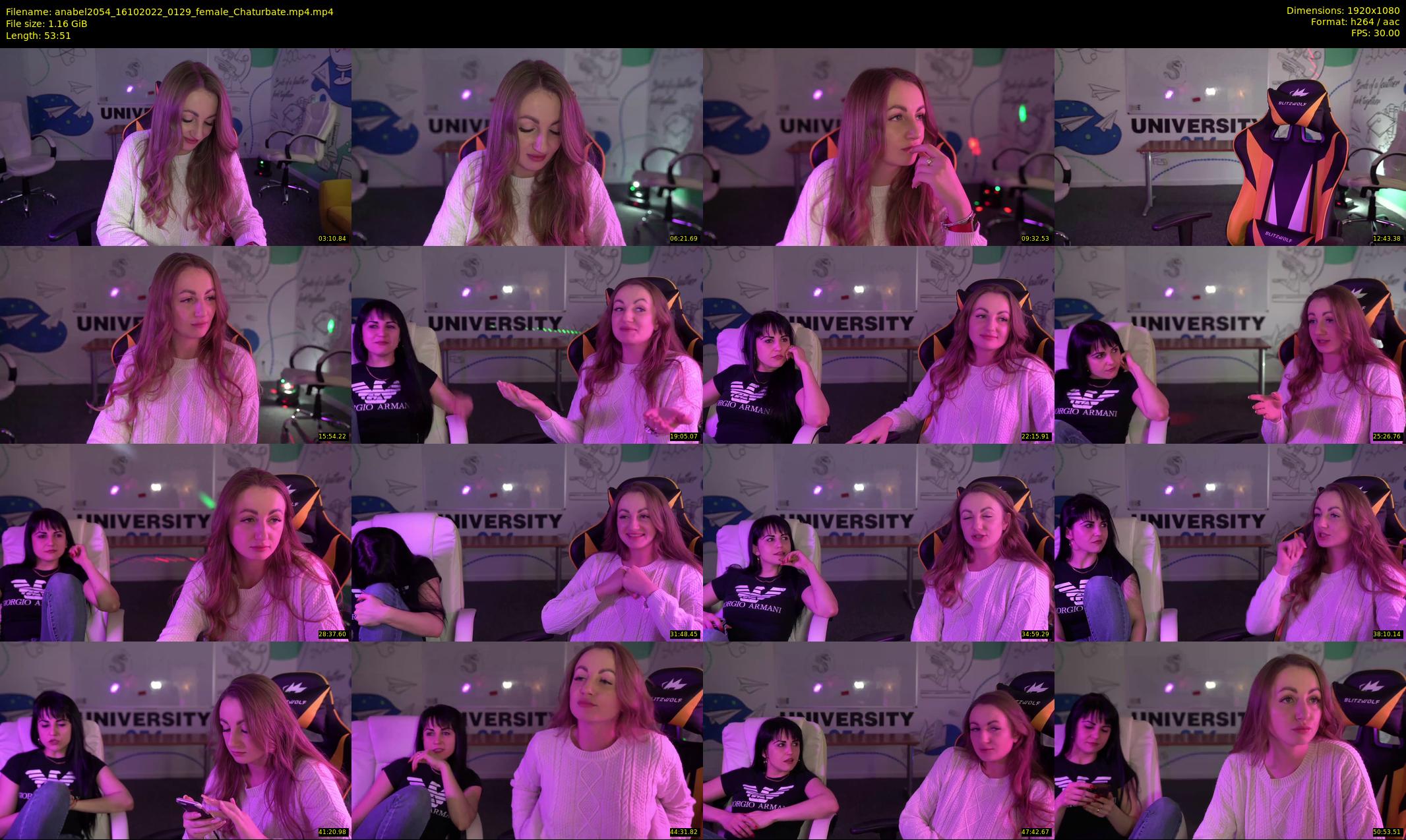 anabel2054 — 54 minute Chaturbate female cam show recording, 1080p, Oct 16, 2022