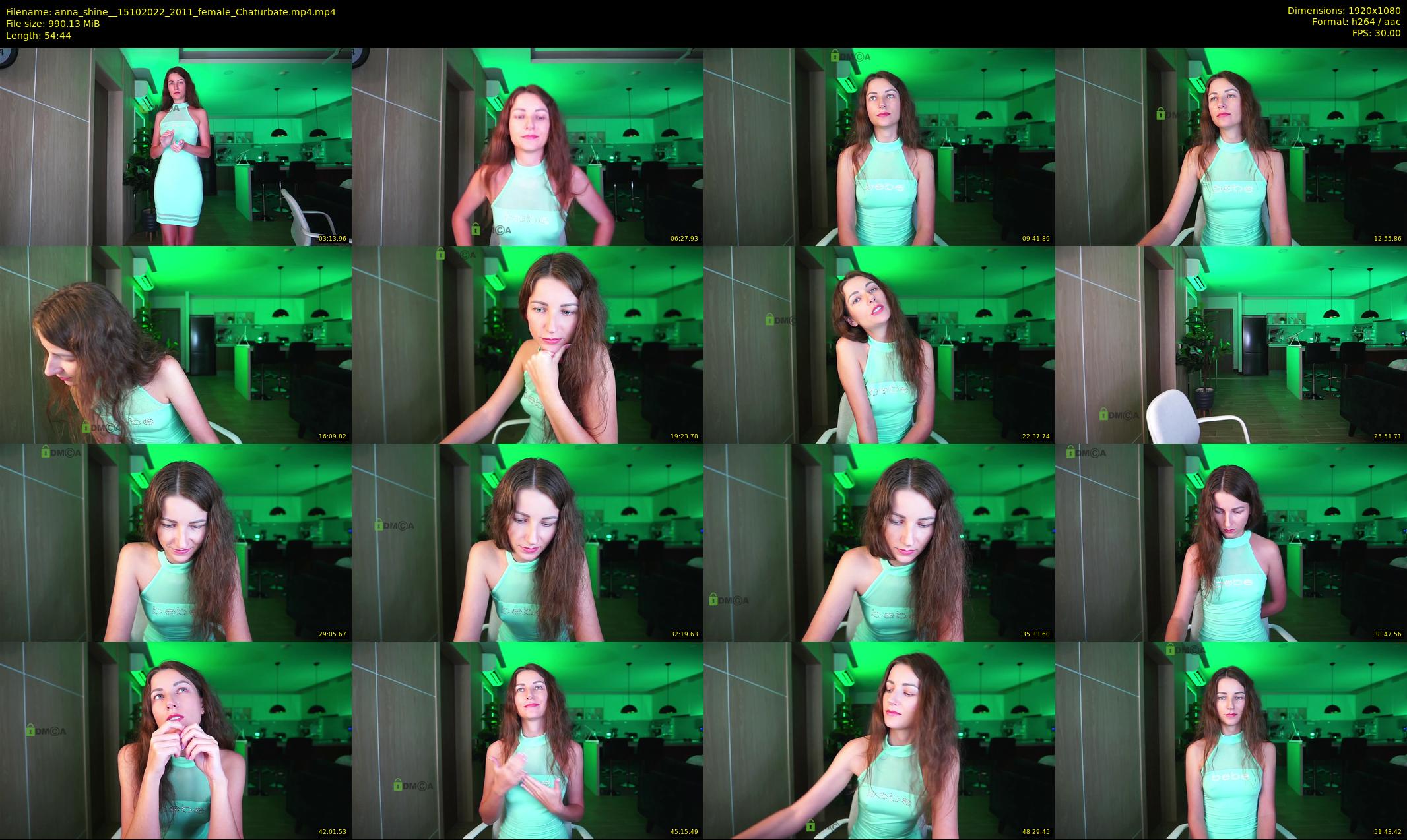 anna_shine_ — 55 minute Chaturbate female cam show recording, 1080p, Oct 15, 2022