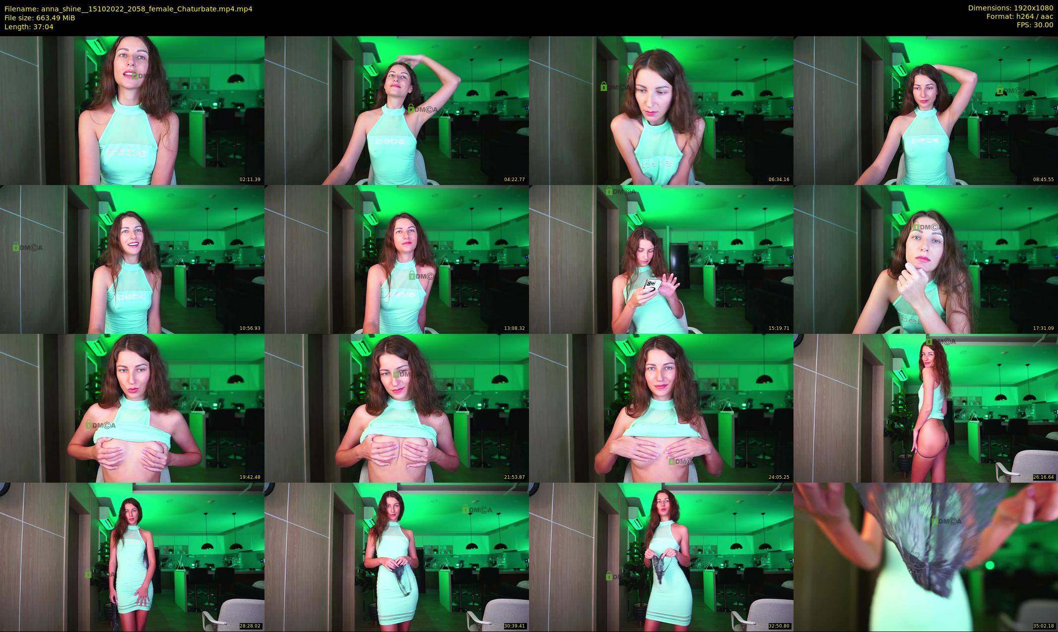 anna_shine_ — 38 minute Chaturbate female cam show recording, 1080p, Oct 15, 2022
