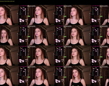 annelitt — 56 minute Chaturbate female cam show recording, 1080p, Oct 15, 2022