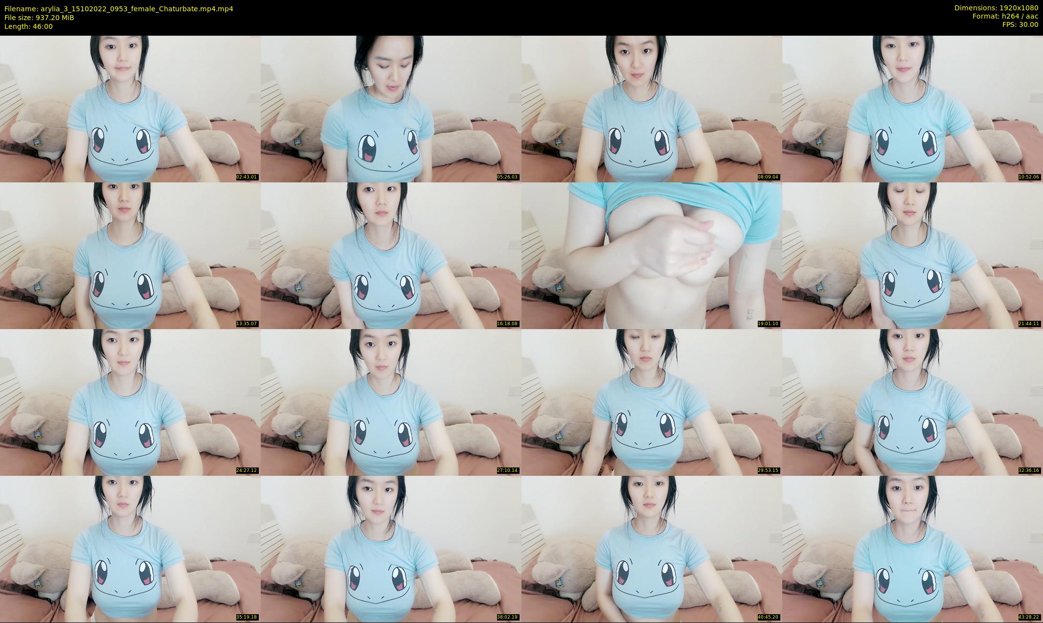 arylia_3 — 46 minute Chaturbate female cam show recording, 1080p, Oct 15, 2022