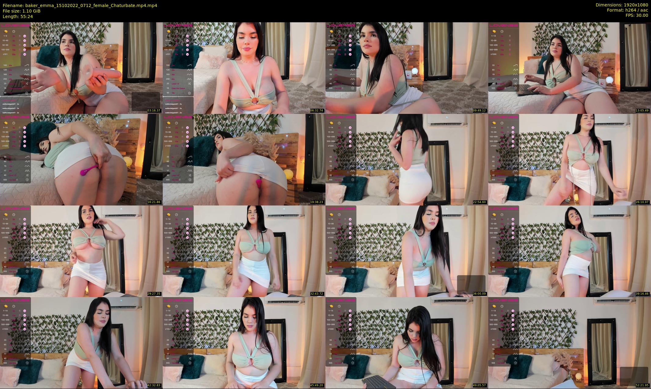 baker_emma — 56 minute Chaturbate female cam show recording, 1080p, Oct 15, 2022