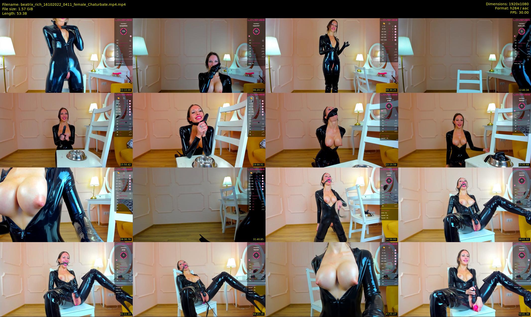 beatrix_rich — 54 minute Chaturbate female cam show recording, 1080p, Oct 16, 2022