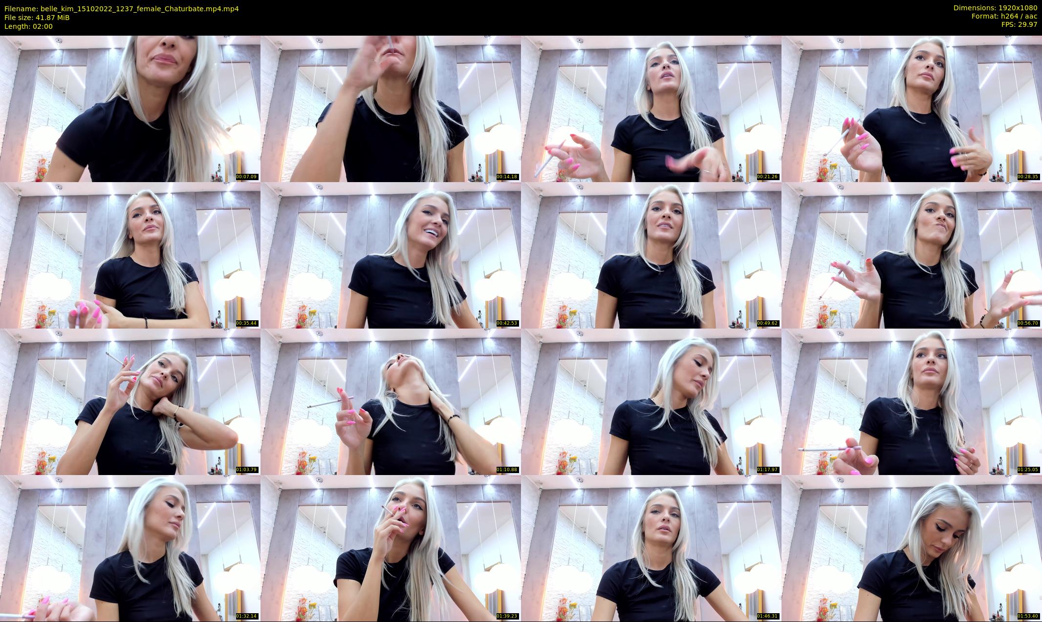 belle_kim — 2 minute Chaturbate female cam show recording, 1080p, Oct 15, 2022