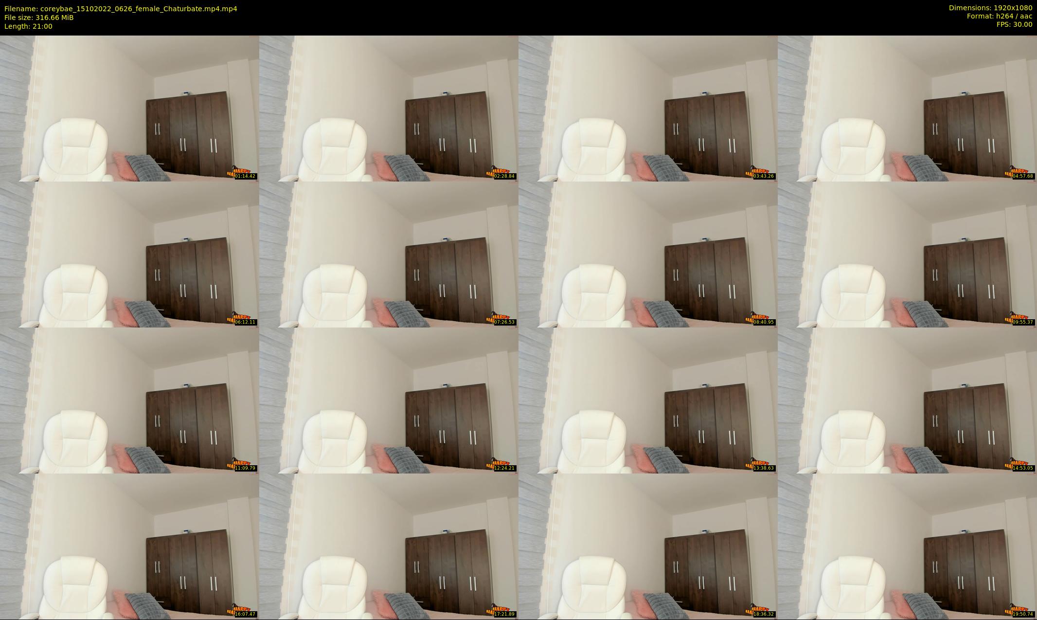 coreybae — 21 minute Chaturbate female cam show recording, 1080p, Oct 15, 2022