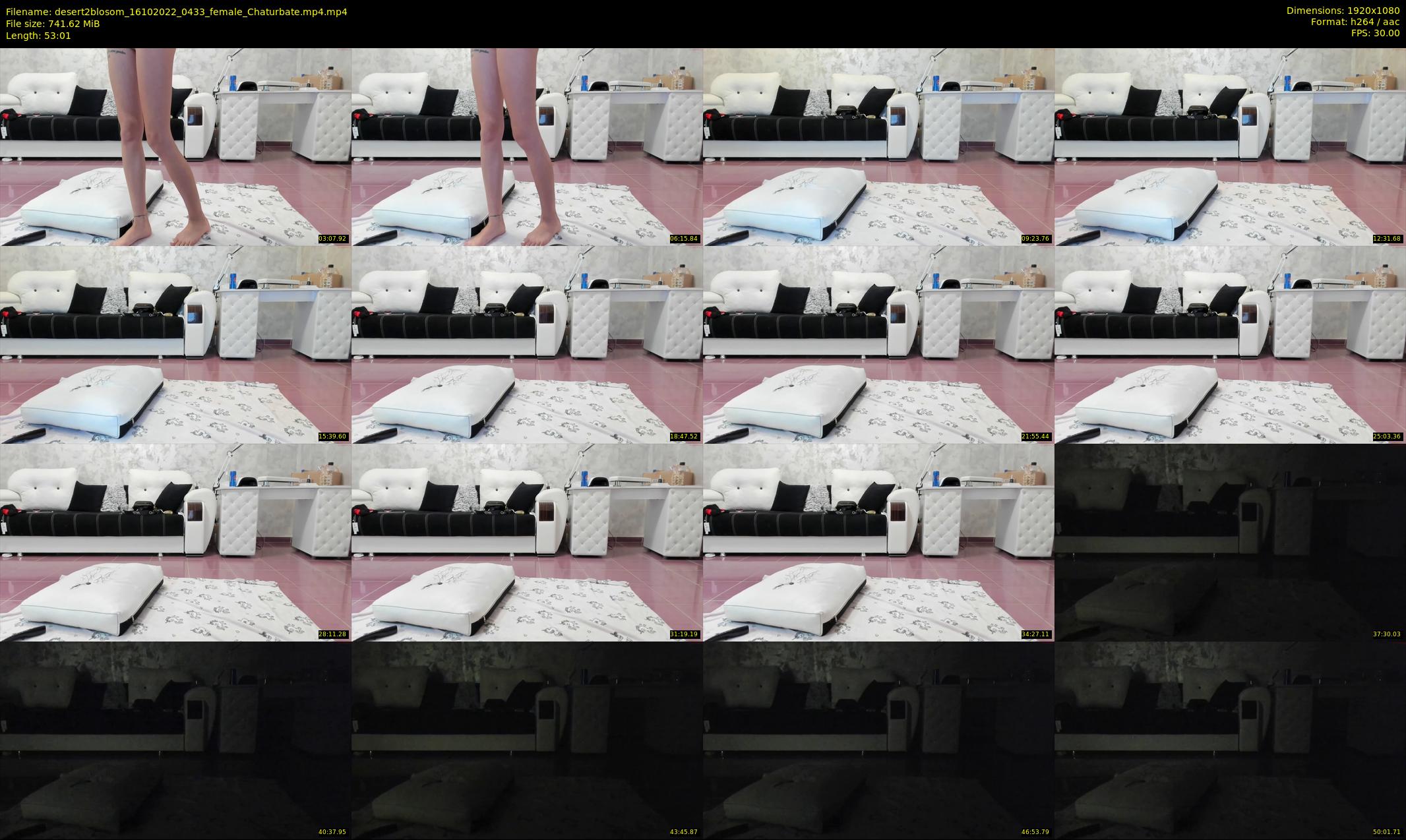 desert2blosom — 54 minute Chaturbate female cam show recording, 1080p, Oct 16, 2022