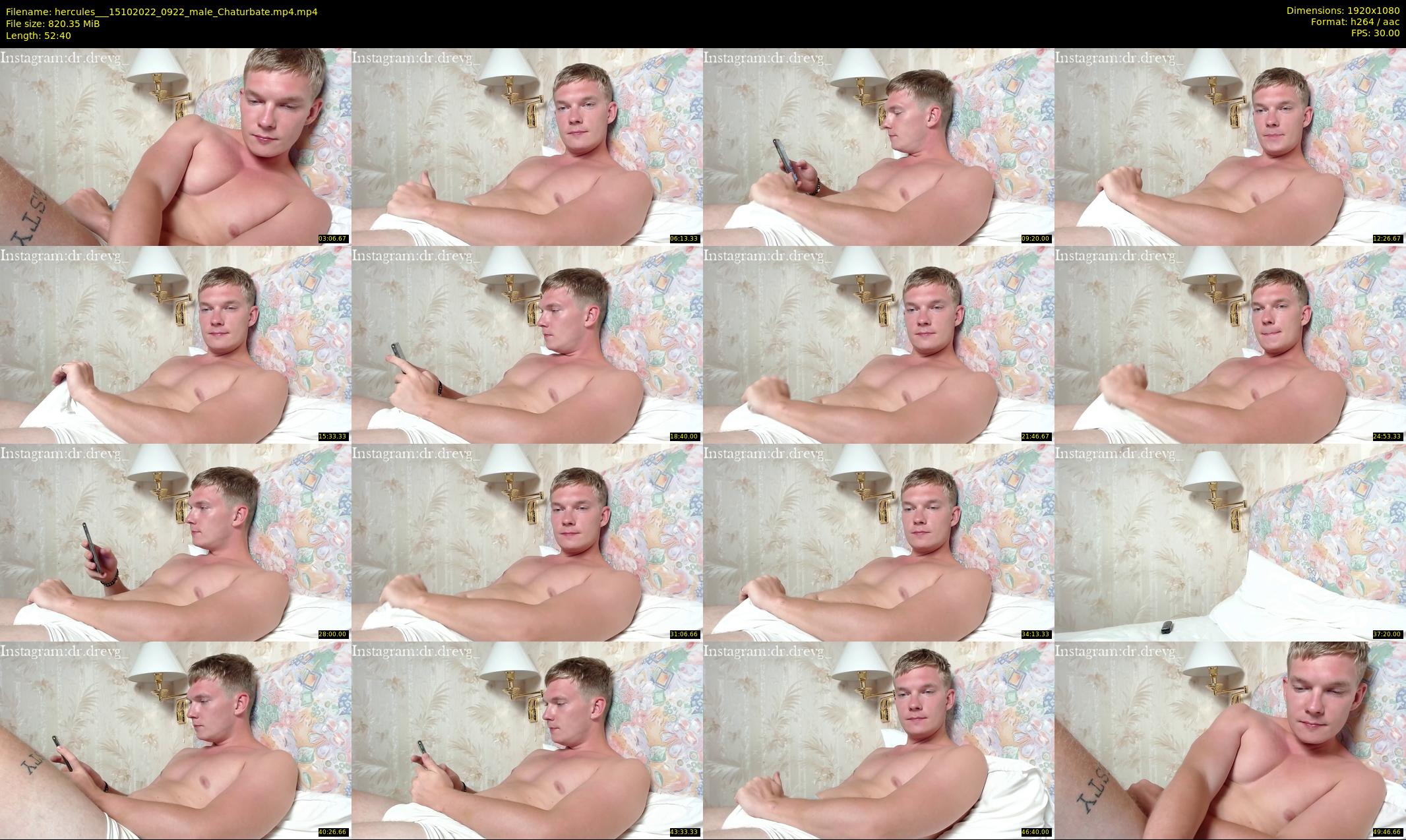 hercules__ — 53 minute Chaturbate male cam show recording, 1080p, Oct 15, 2022